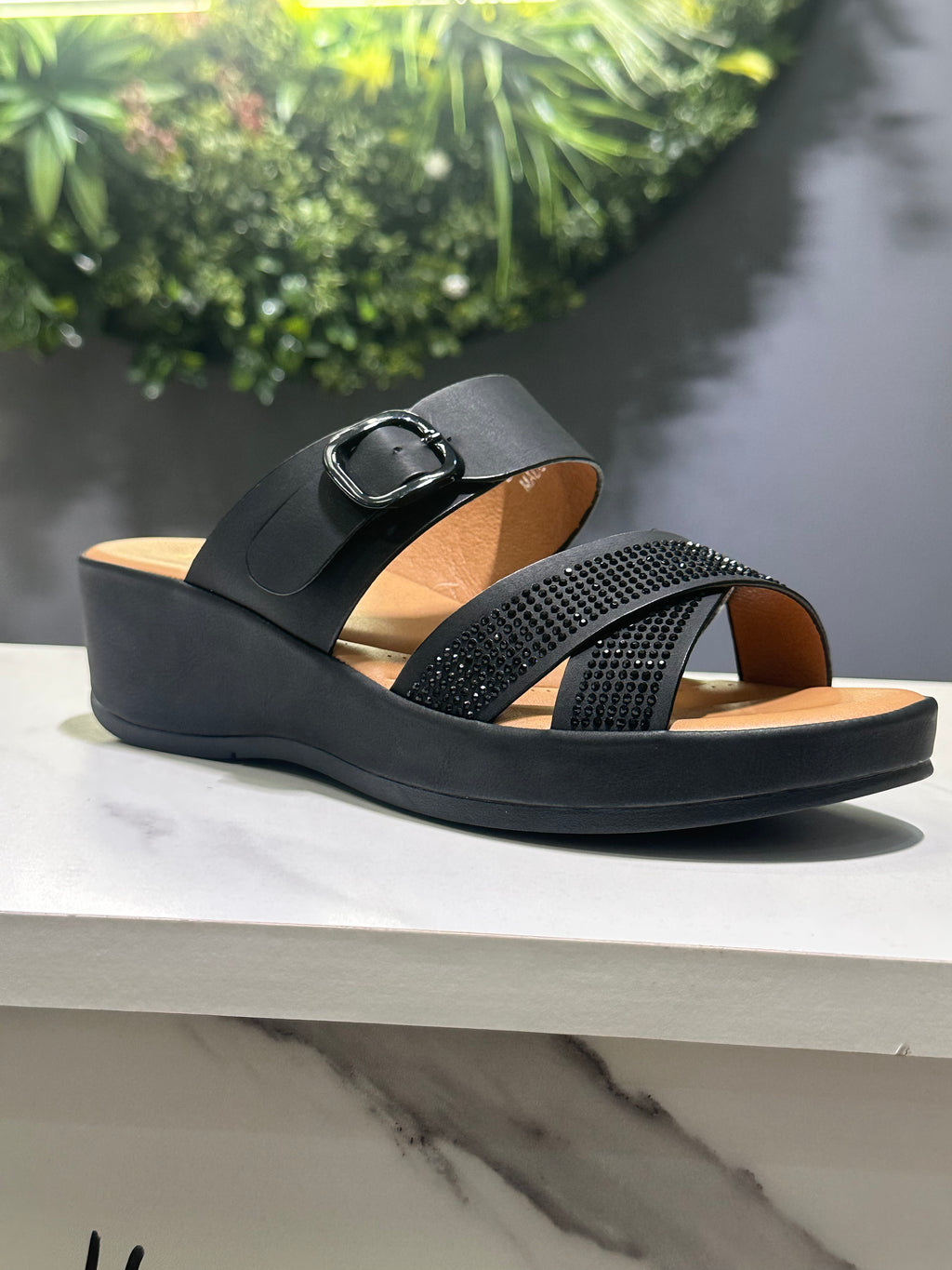 ZAZA Ophelia Embellished Wedge Sandal