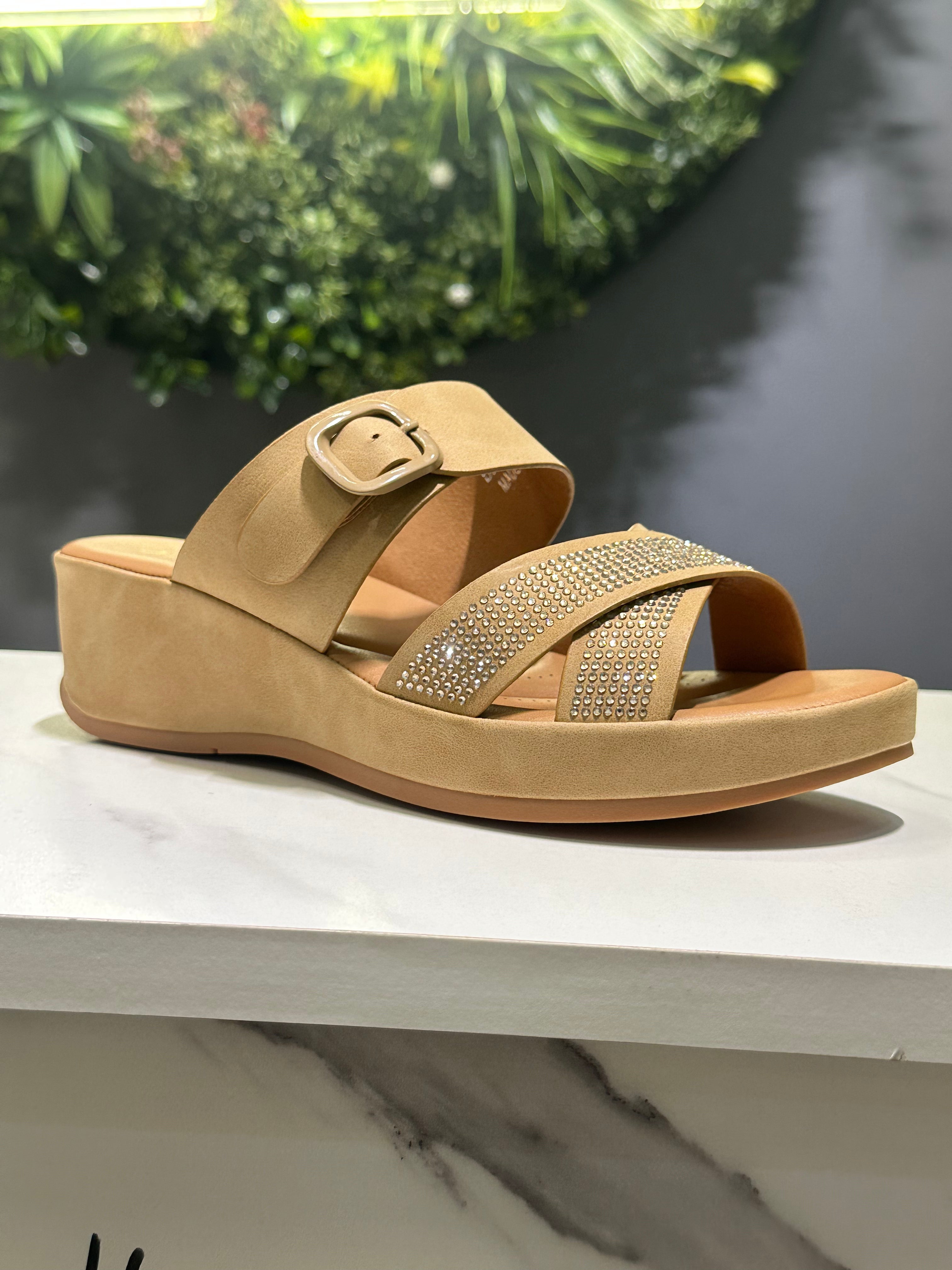 ZAZA Ophelia Embellished Wedge Sandal