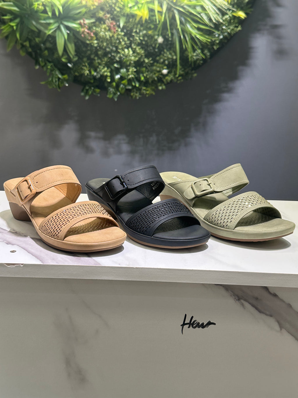 ZAZA Selena Comfort Heel Sandal