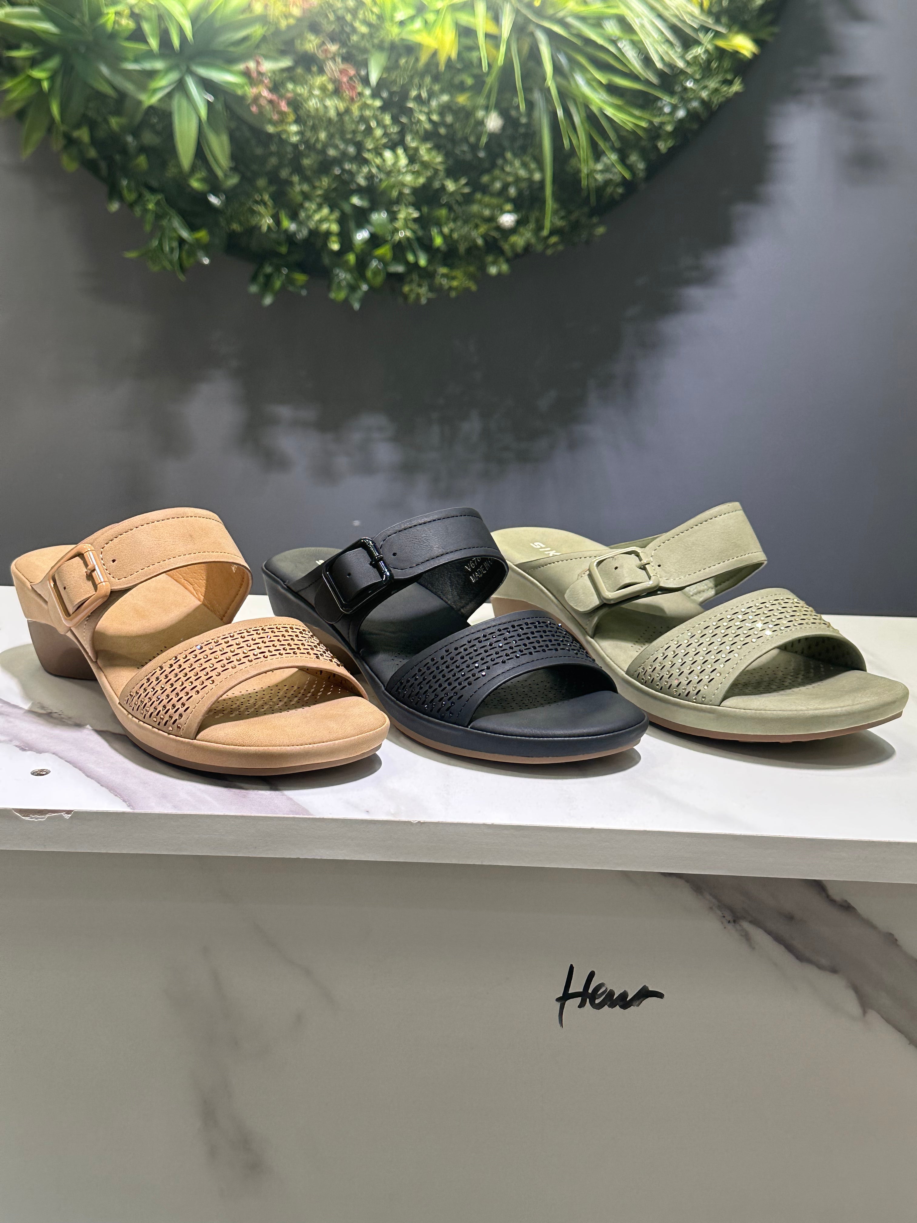 ZAZA Selena Comfort Heel Sandal