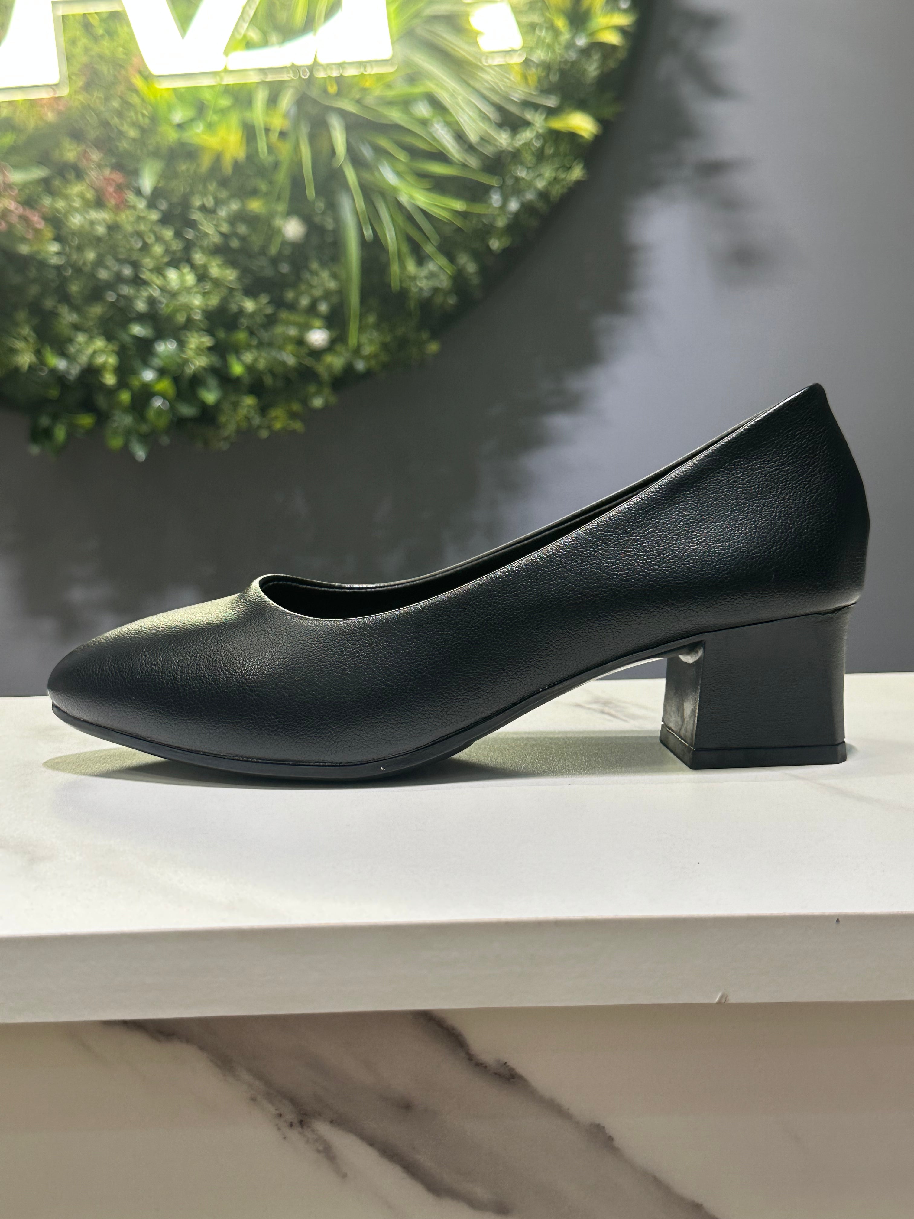 ZAZA Glenda Classic Block Heel Pump