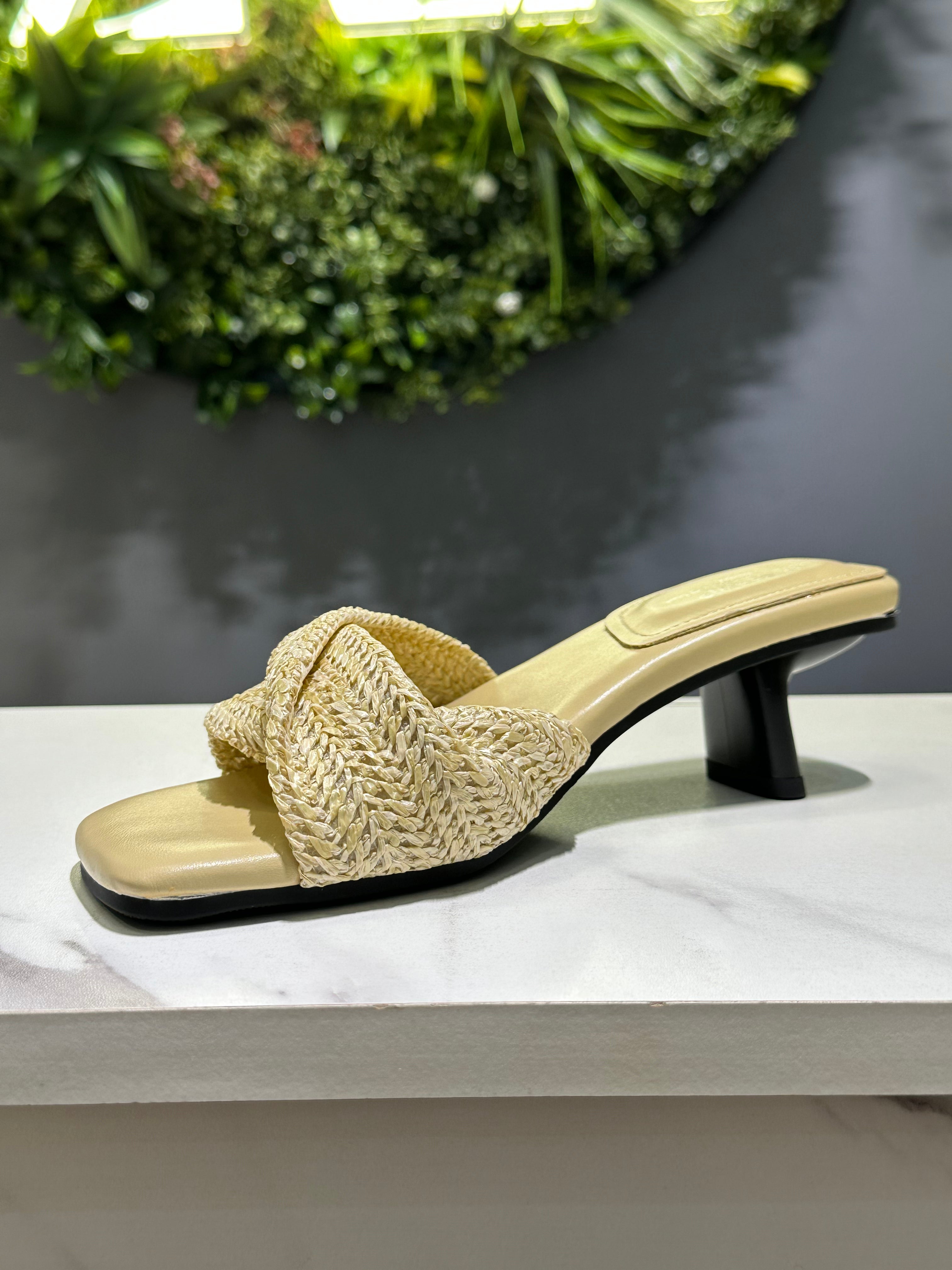 ZAZA Amara Woven Heel Slide