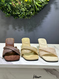 ZAZA Amara Woven Heel Slide