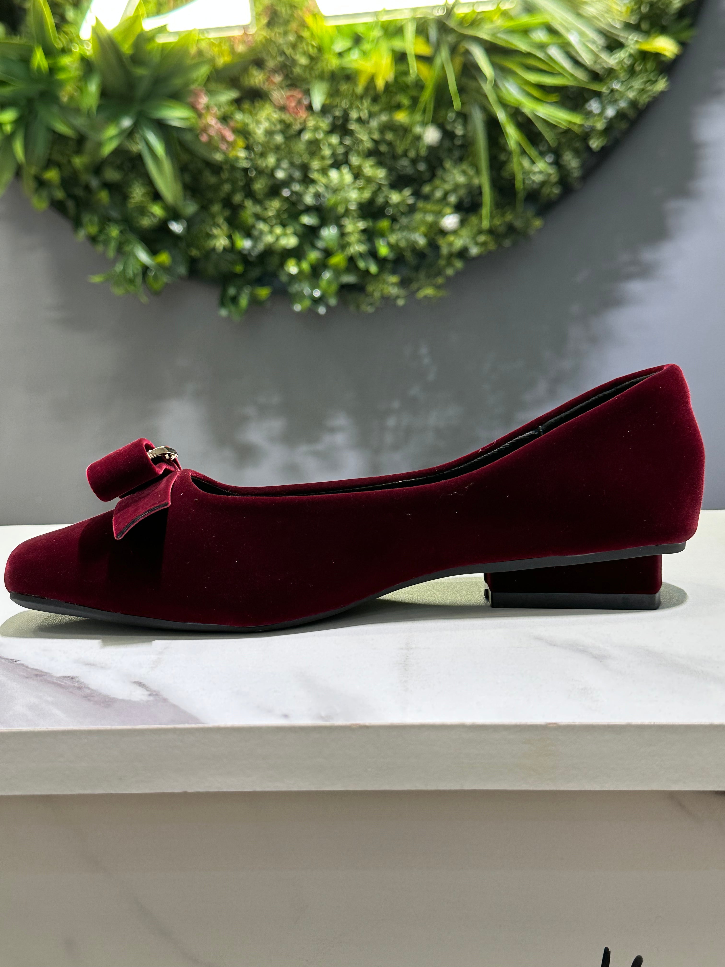 ZAZA Elodie Bow Detail Flats