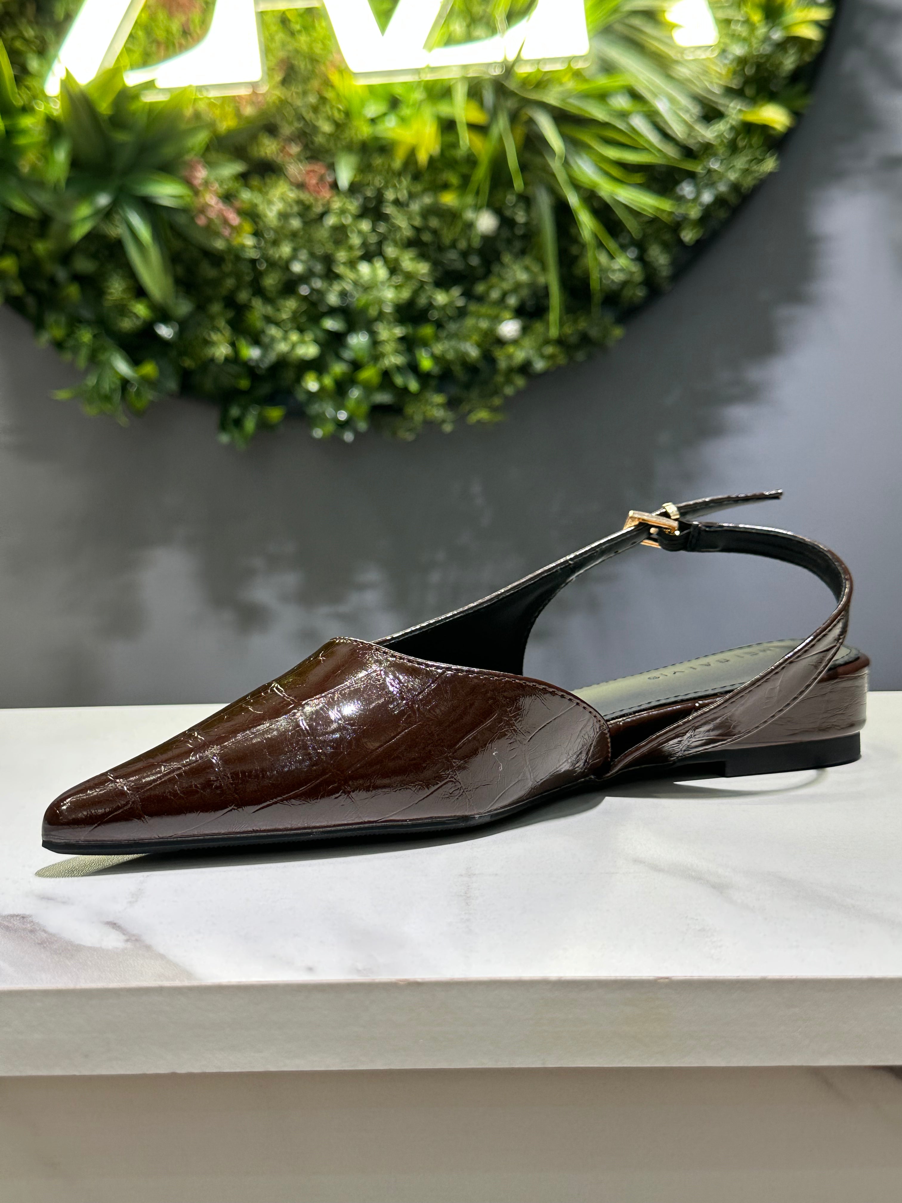 ZAZA Elina Flat Slingback Shoes