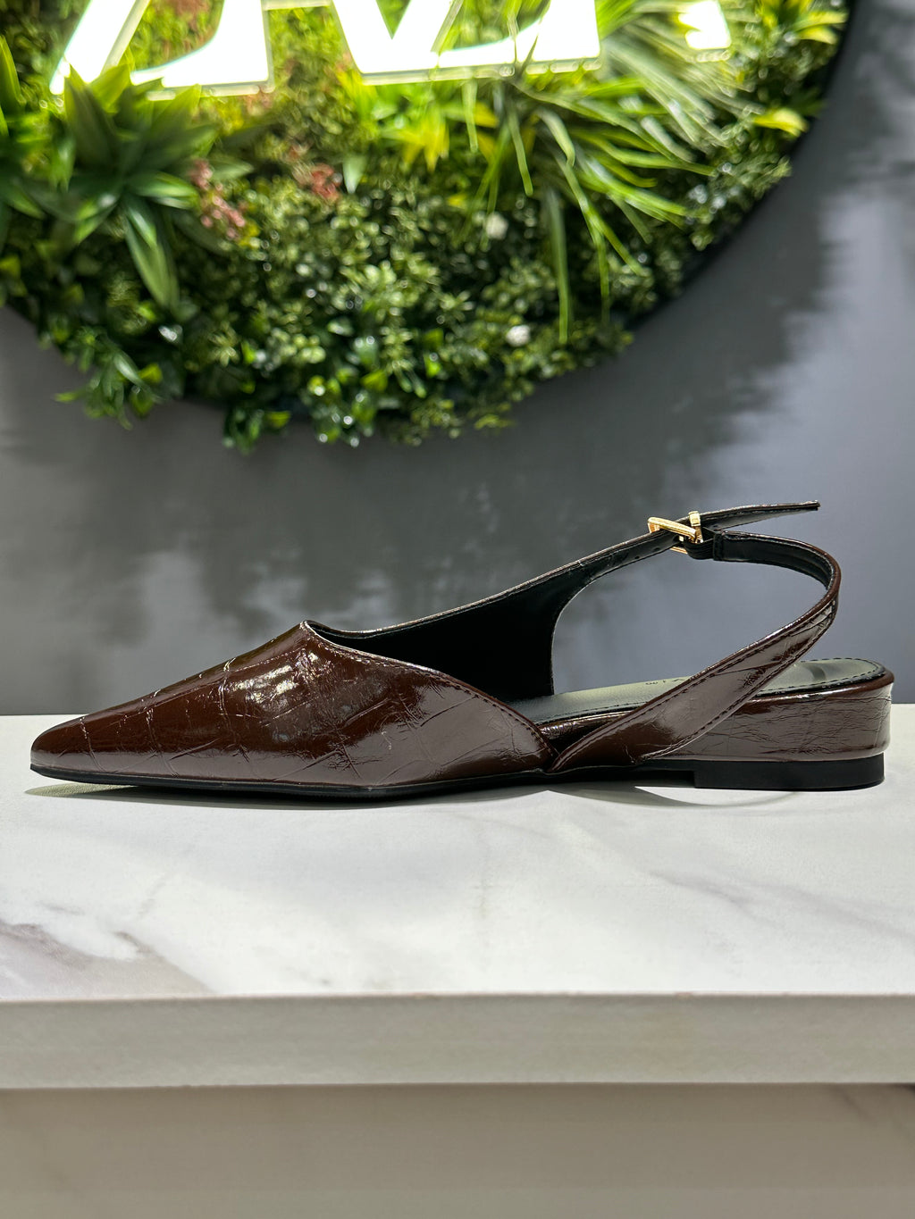 ZAZA Elina Flat Slingback Shoes