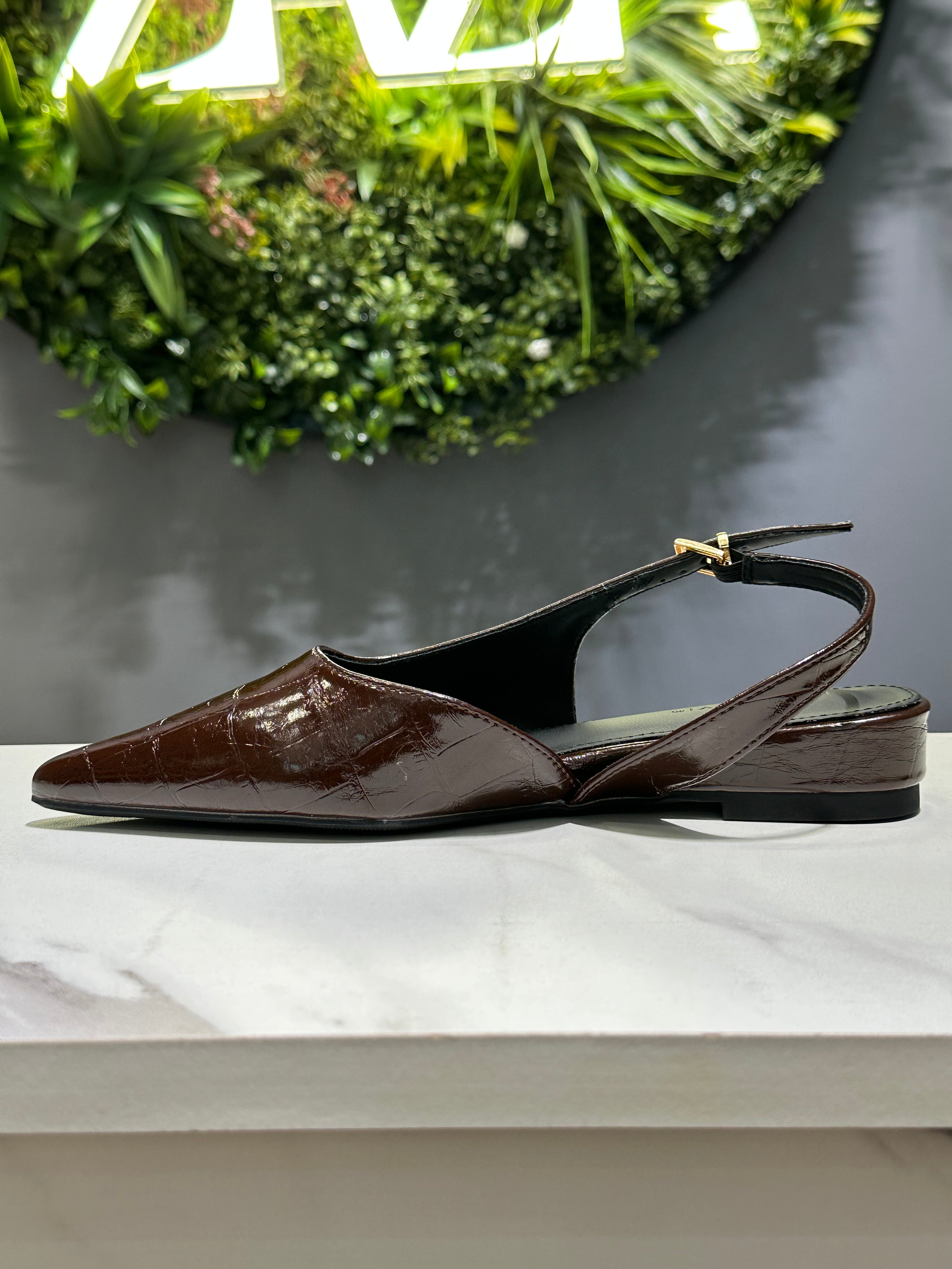ZAZA Elina Flat Slingback Shoes