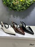 ZAZA Elina Flat Slingback Shoes