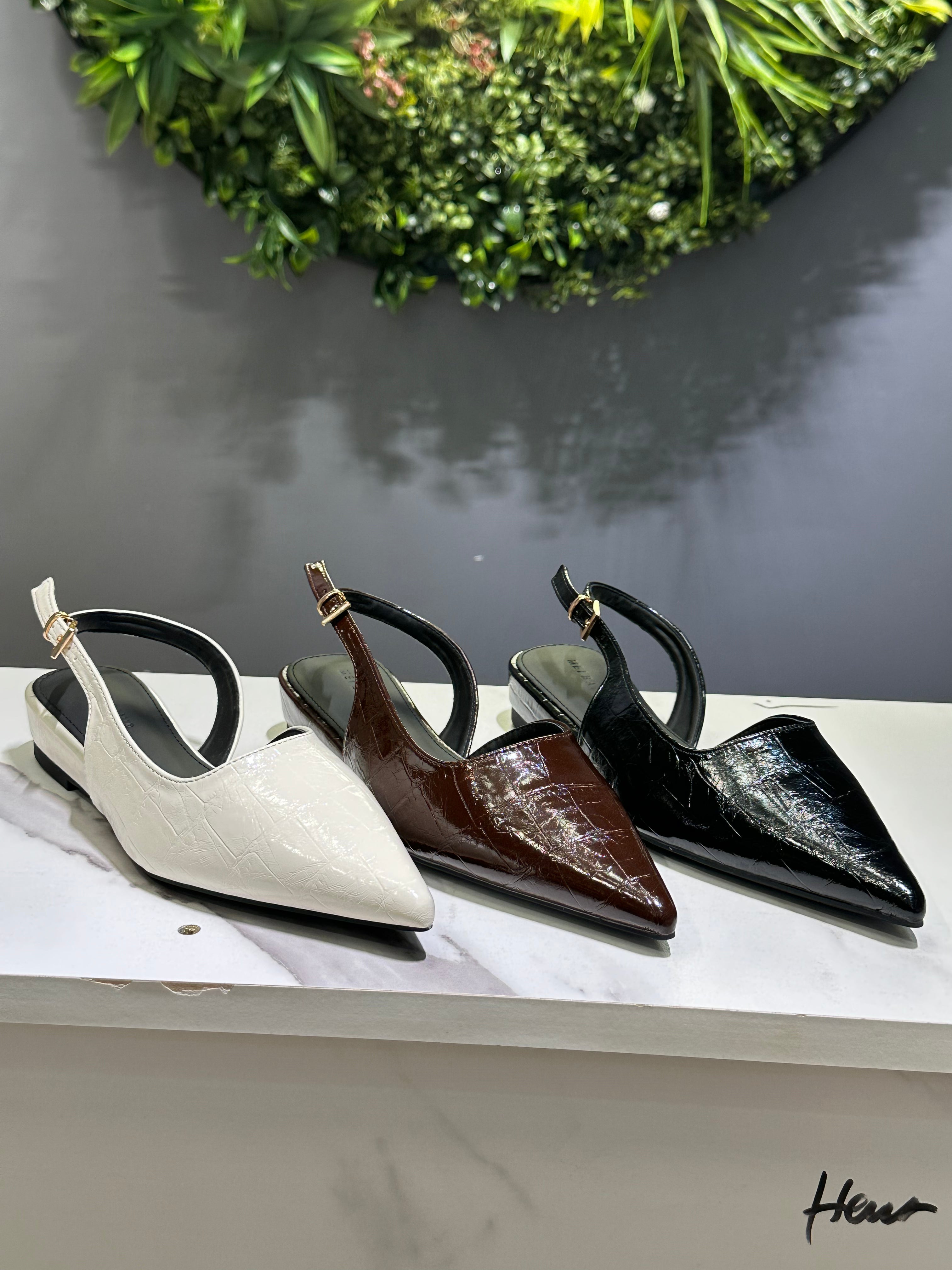 ZAZA Elina Flat Slingback Shoes