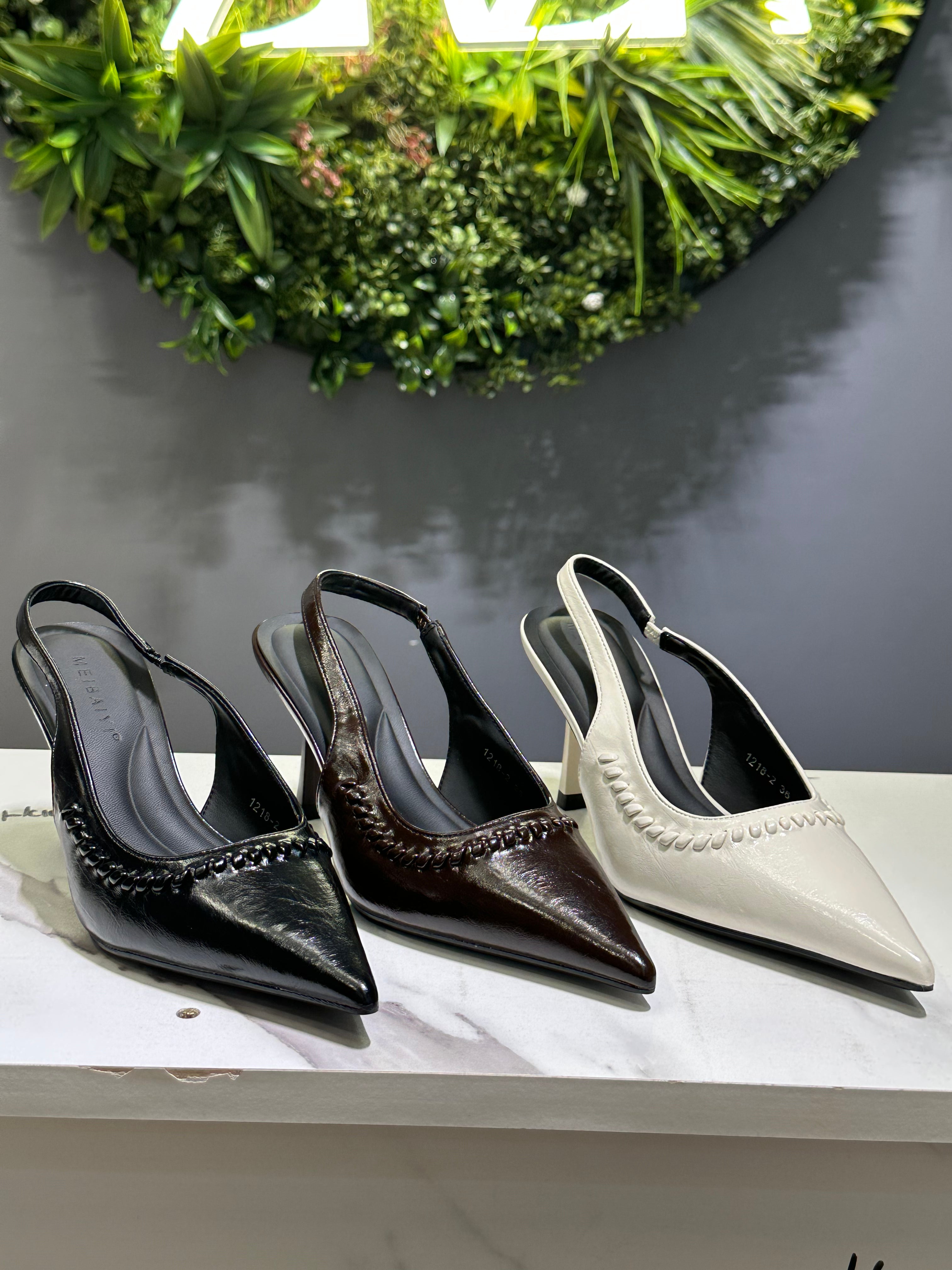 ZAZA Elvina Slingback Heels