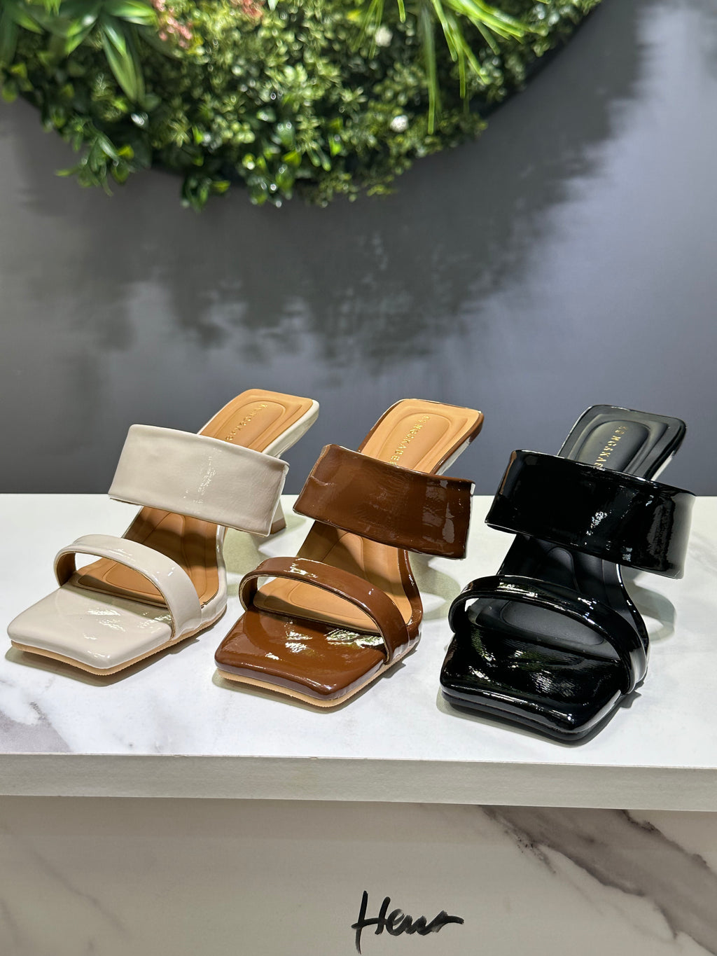 ZAZA Mirella Double Strap Heels