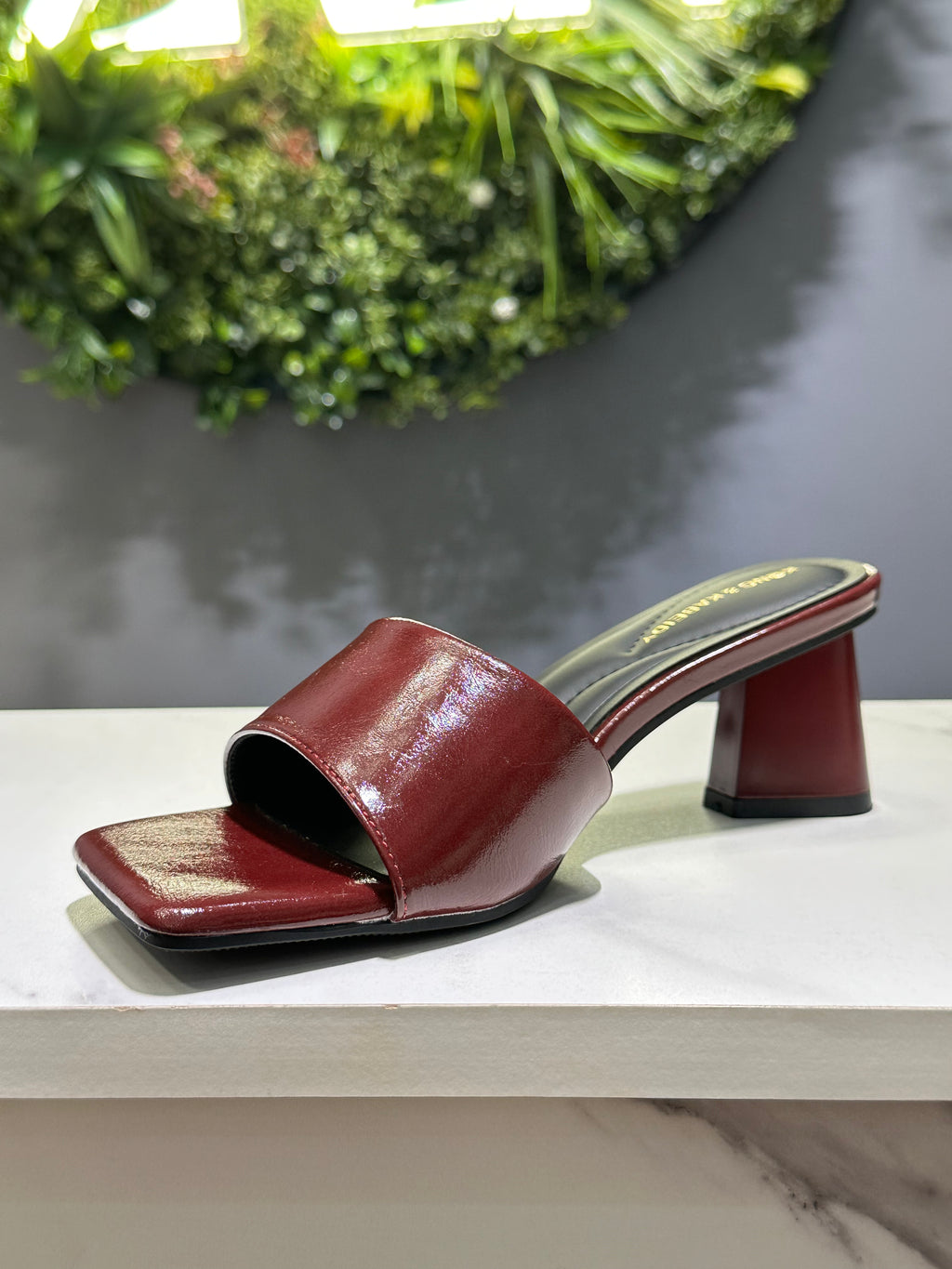 ZAZA Elira Block Heel Slides