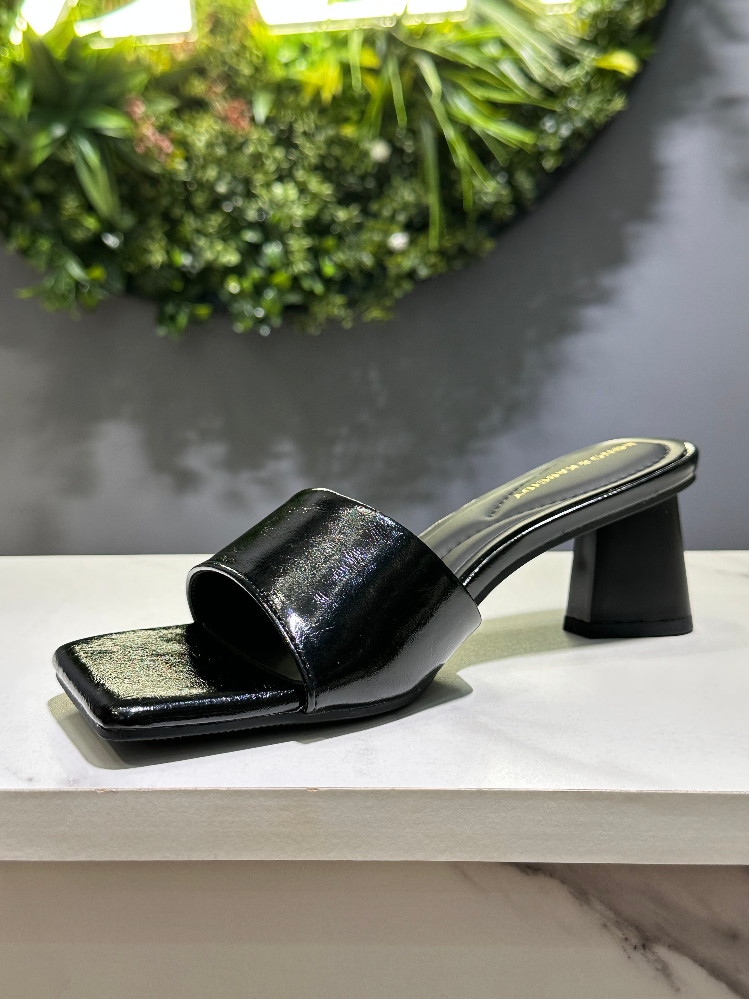 ZAZA Elira Block Heel Slides