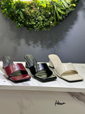 ZAZA Elira Block Heel Slides