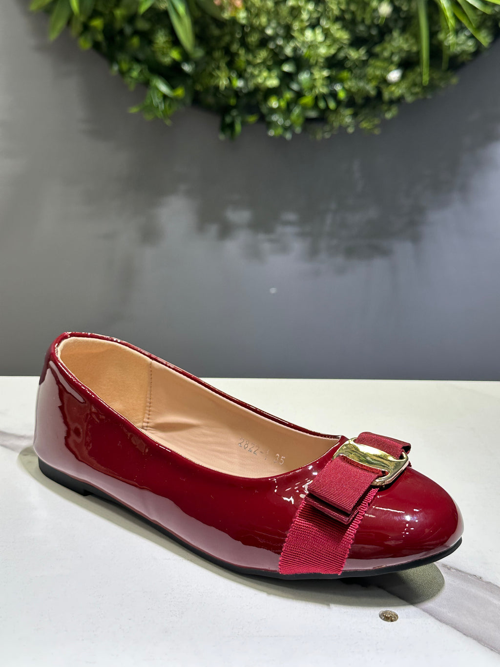 ZAZA Noelle Gloss Ballet Flat