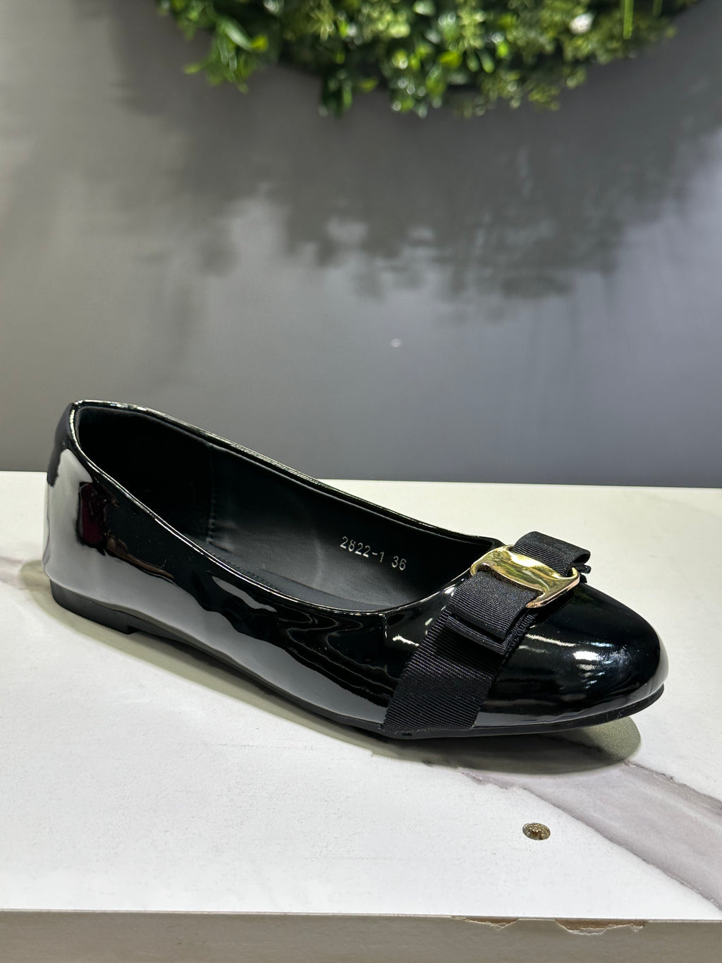 ZAZA Noelle Gloss Ballet Flat