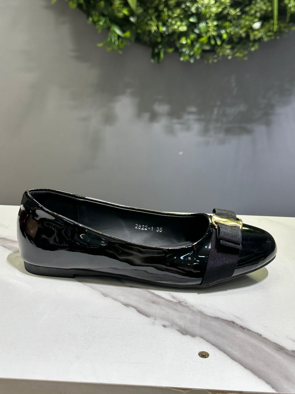 ZAZA Noelle Gloss Ballet Flat