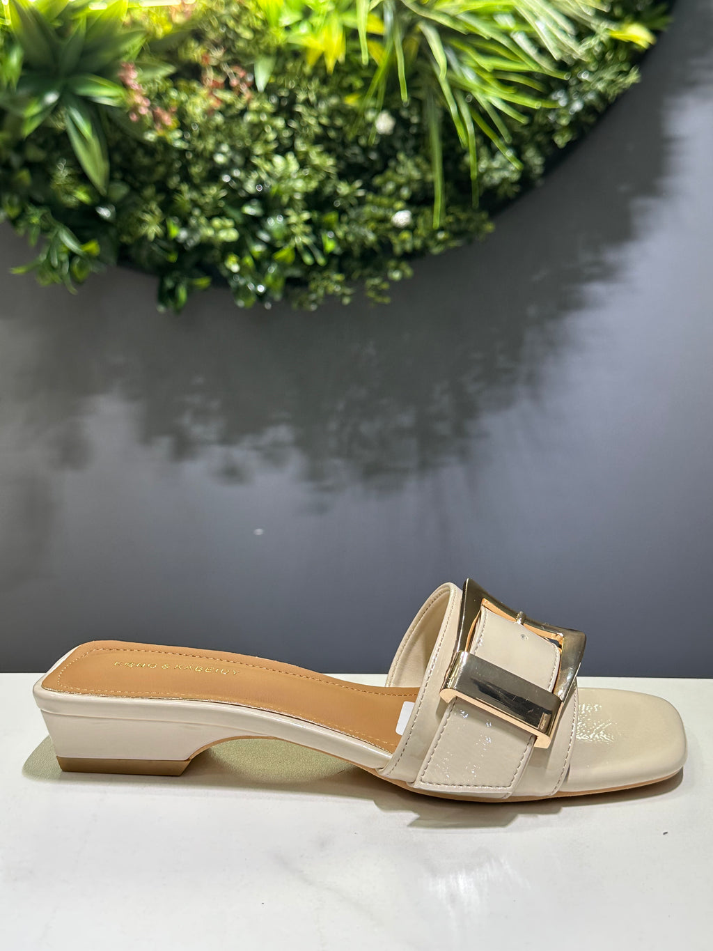 ZAZA Elina Buckle Slide Heel