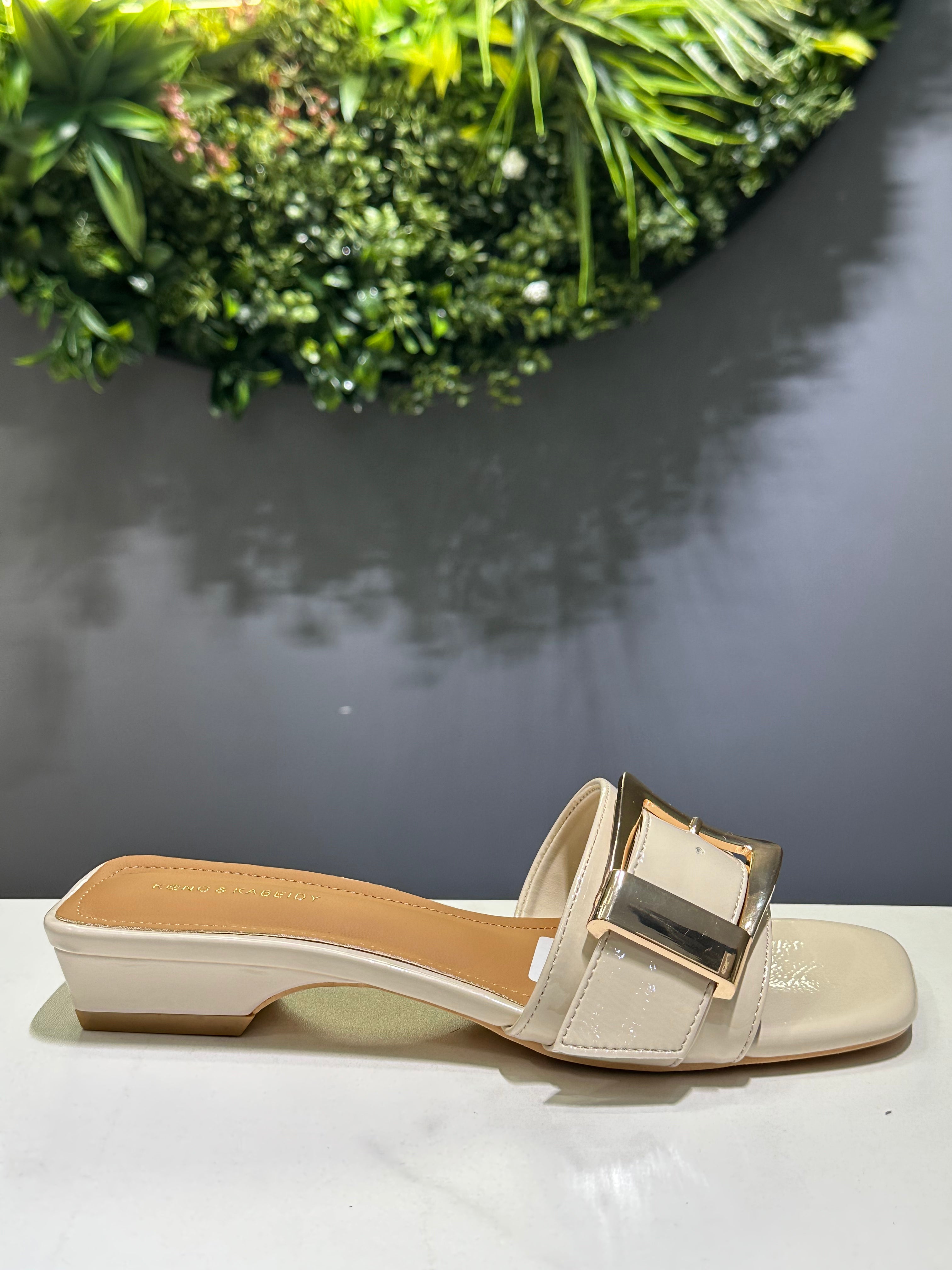 ZAZA Elina Buckle Slide Heel