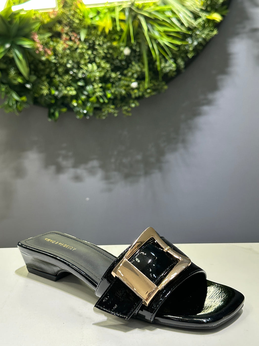 ZAZA Elina Buckle Slide Heel