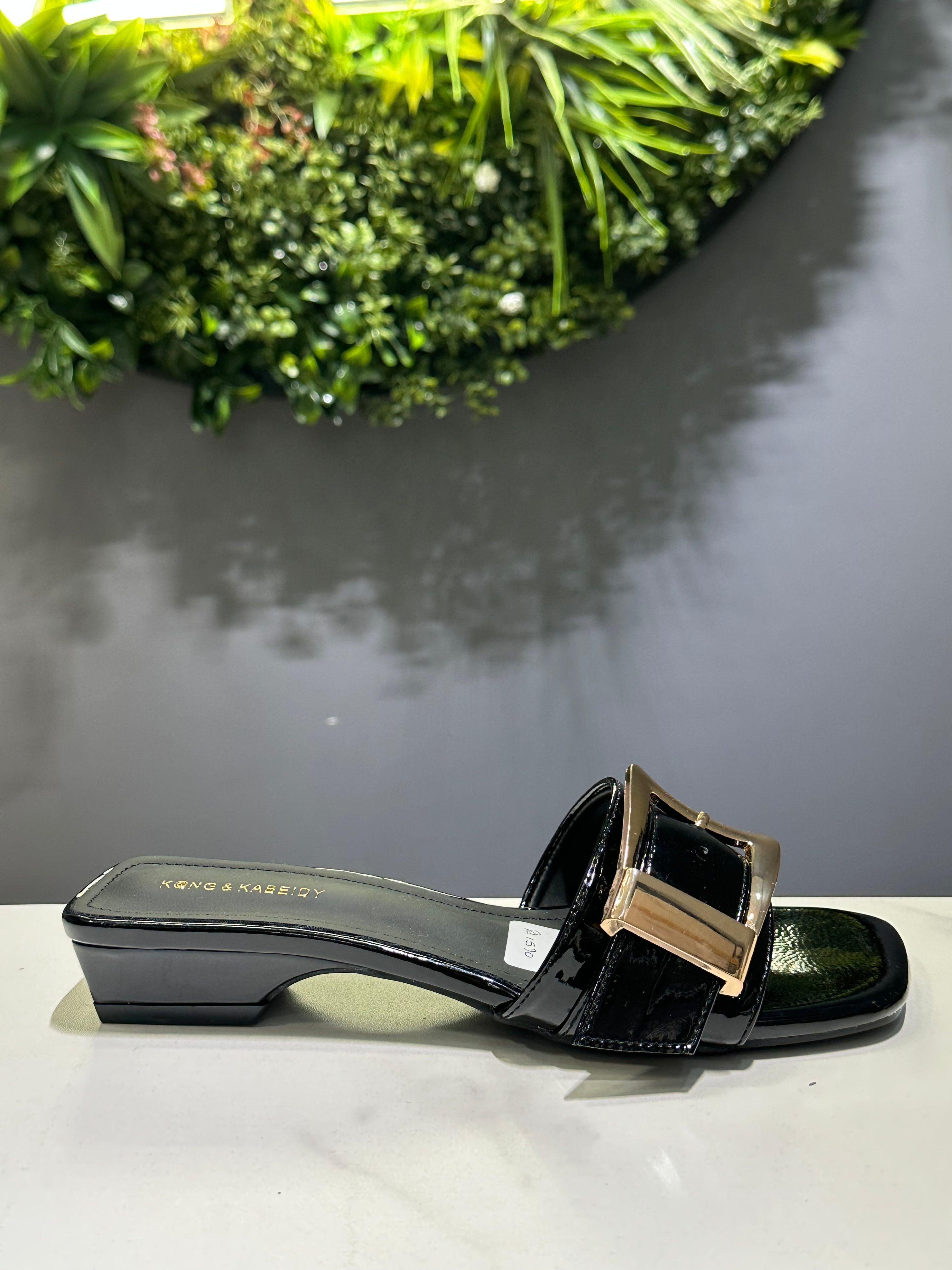 ZAZA Elina Buckle Slide Heel