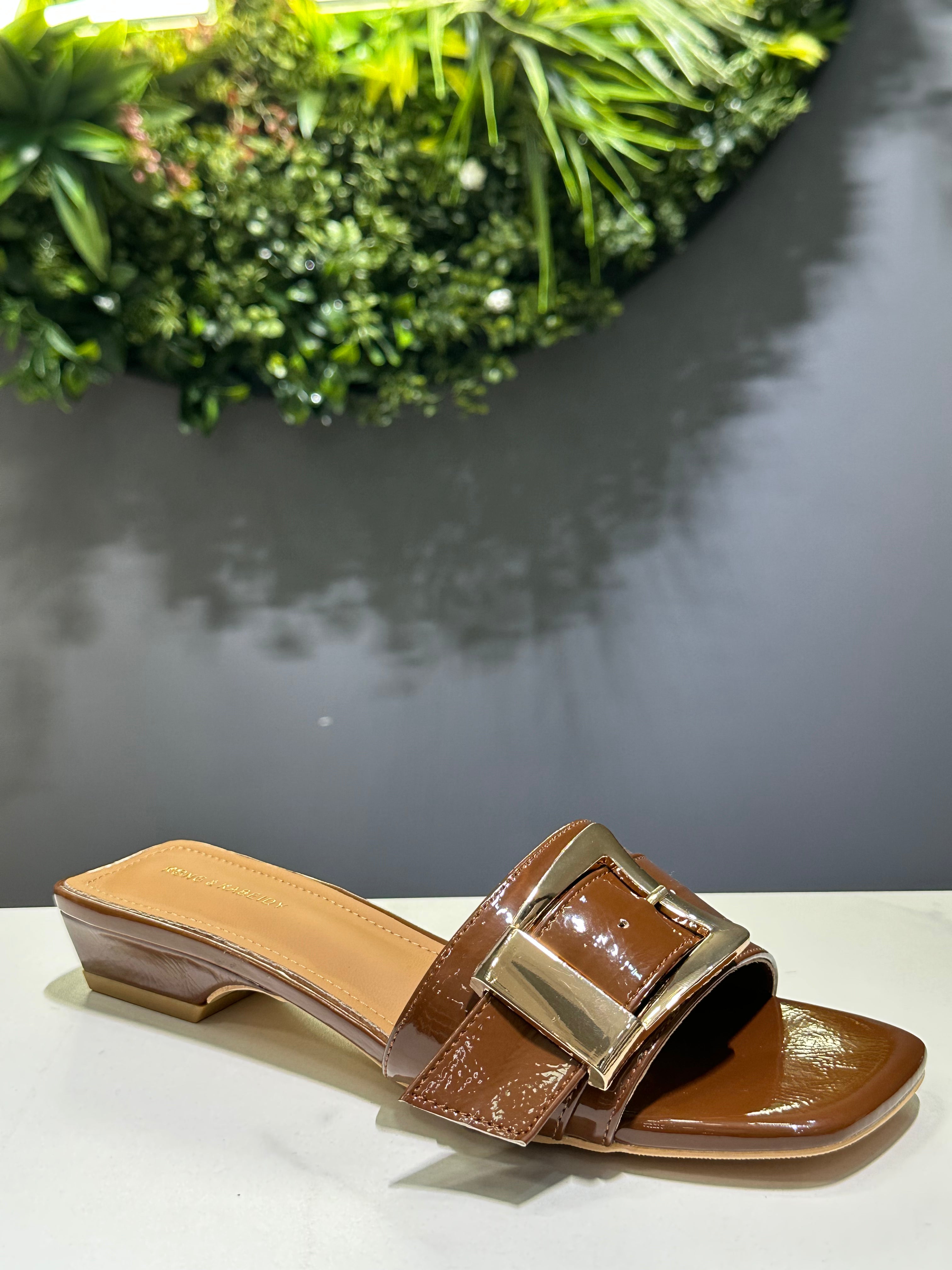 ZAZA Elina Buckle Slide Heel
