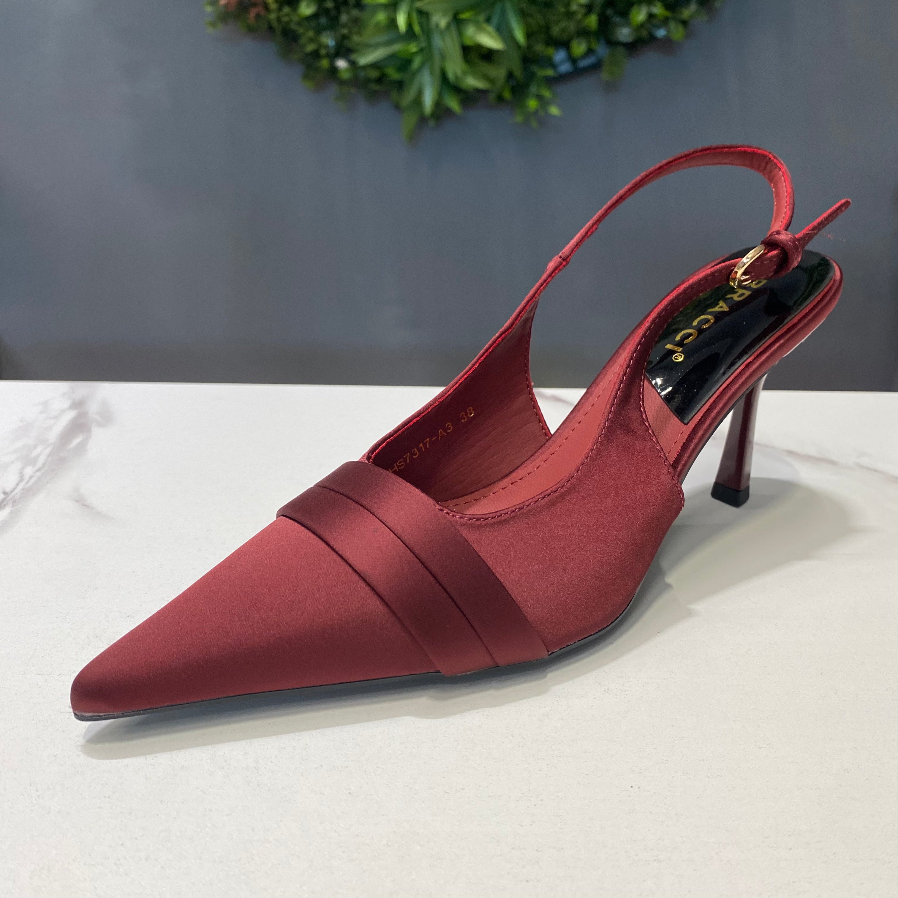 ZAZA Noirelle – Classic Pointed Mule Heels