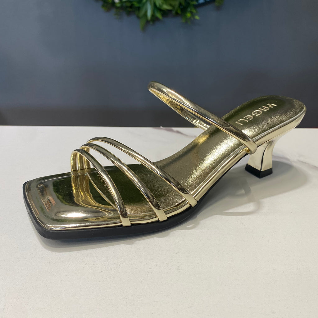 ZAZA Solara – Silver Multi-Strap Glam Heels