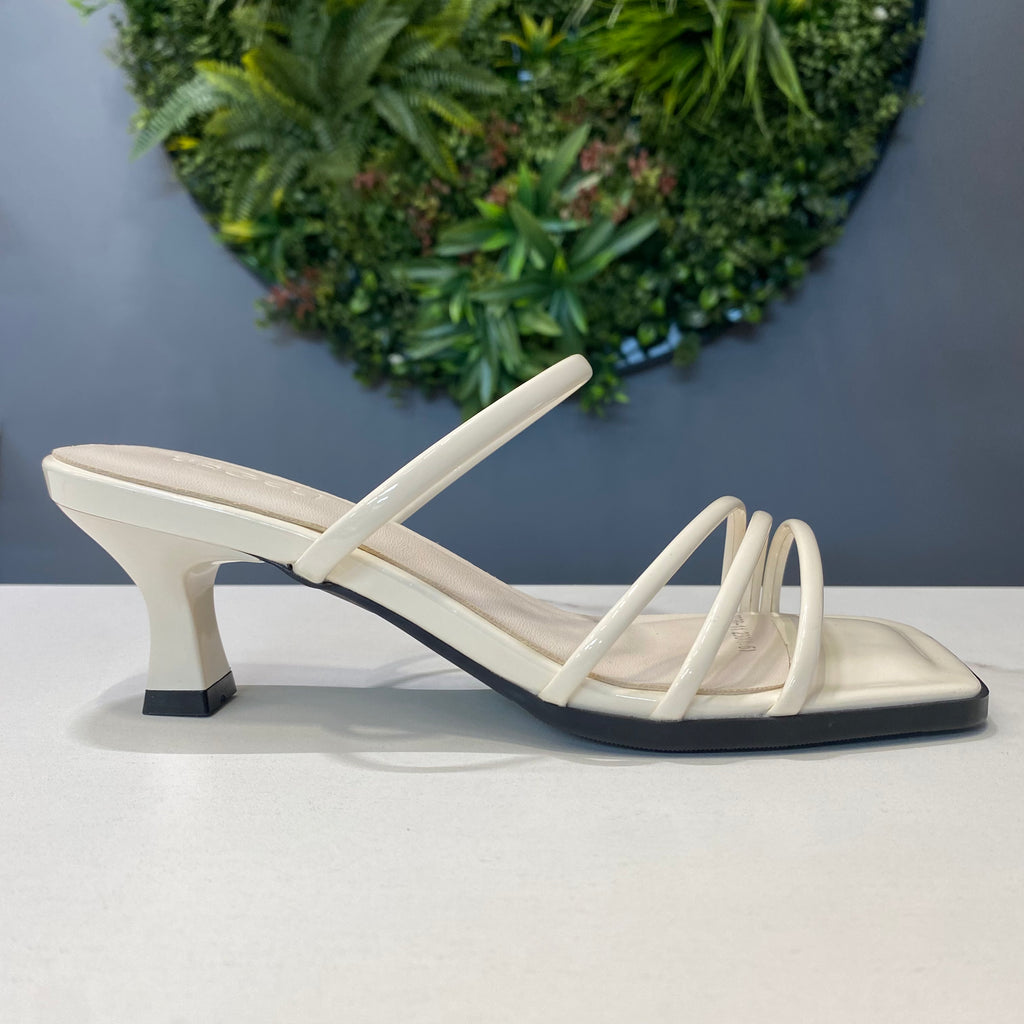 ZAZA Solara – Silver Multi-Strap Glam Heels