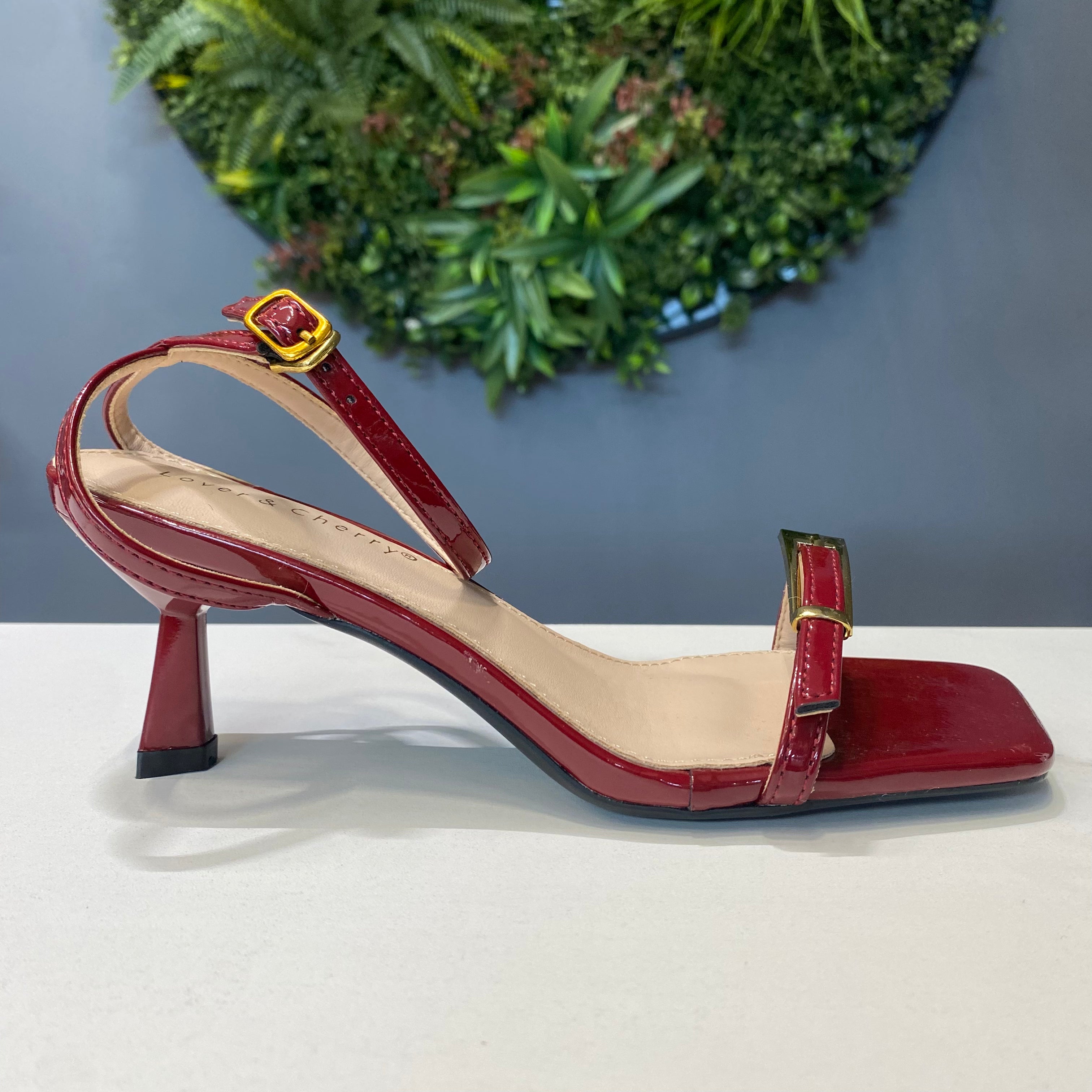 ZAZA Isolde – Buckle Detail Slim Heel Sandals