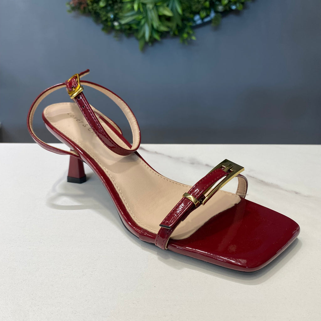 ZAZA Isolde – Buckle Detail Slim Heel Sandals