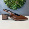 ZAZA Chloe – Classic Slingback Block Heels