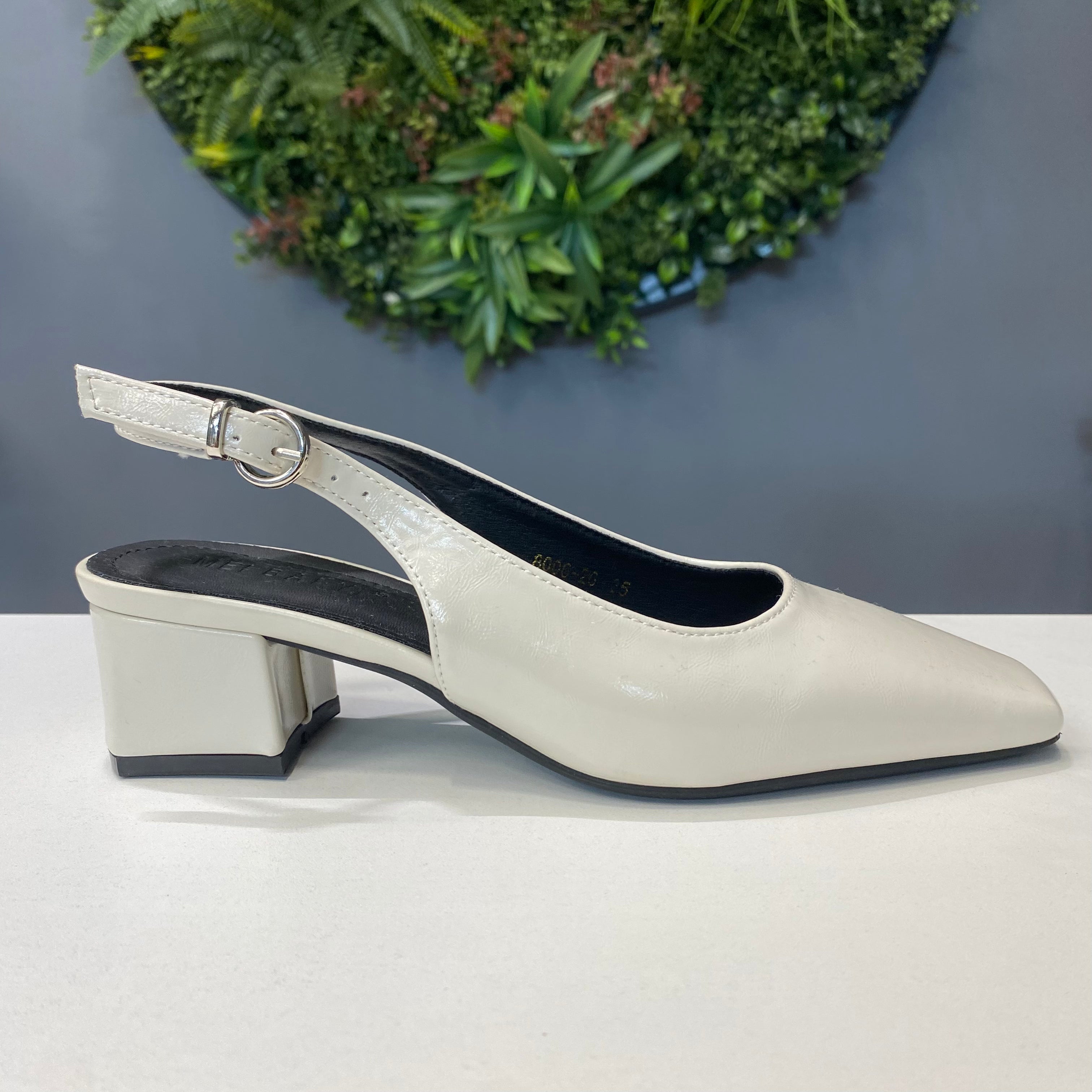 ZAZA Chloe – Classic Slingback Block Heels