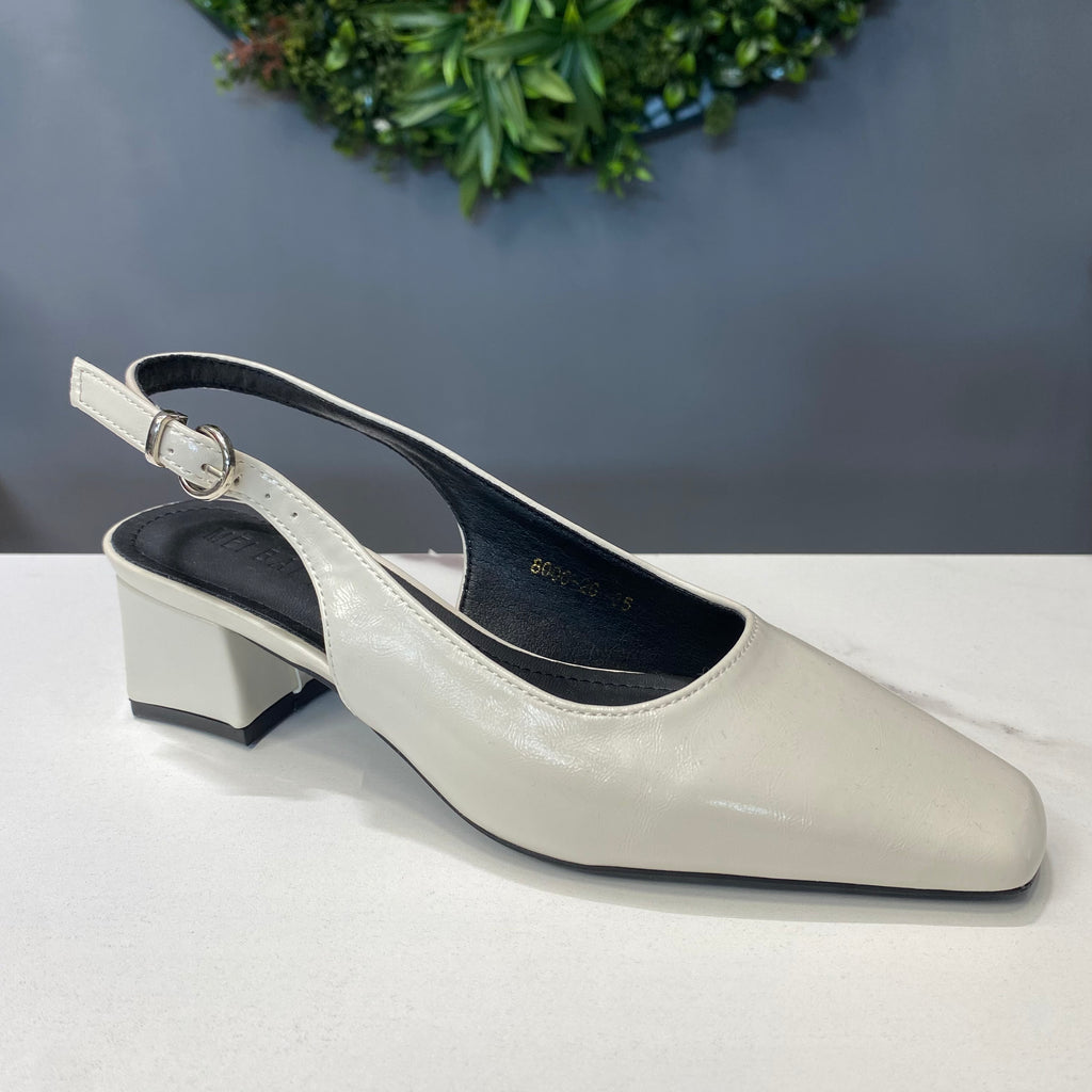 ZAZA Chloe – Classic Slingback Block Heels