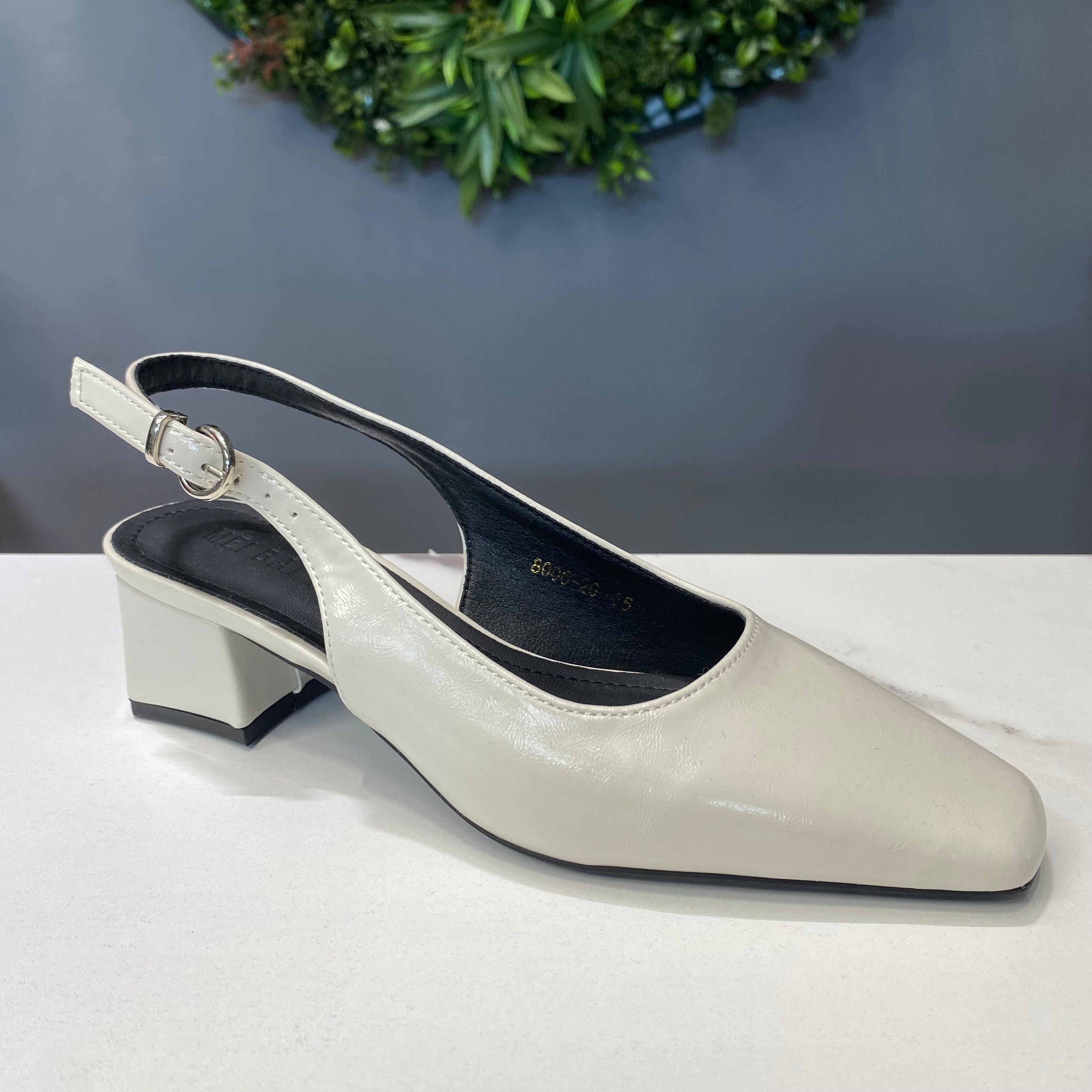 ZAZA Chloe – Classic Slingback Block Heels