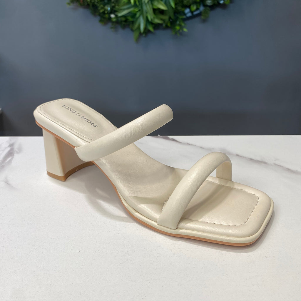 ZAZA Samantha – Double Strap Block Heel Sandals