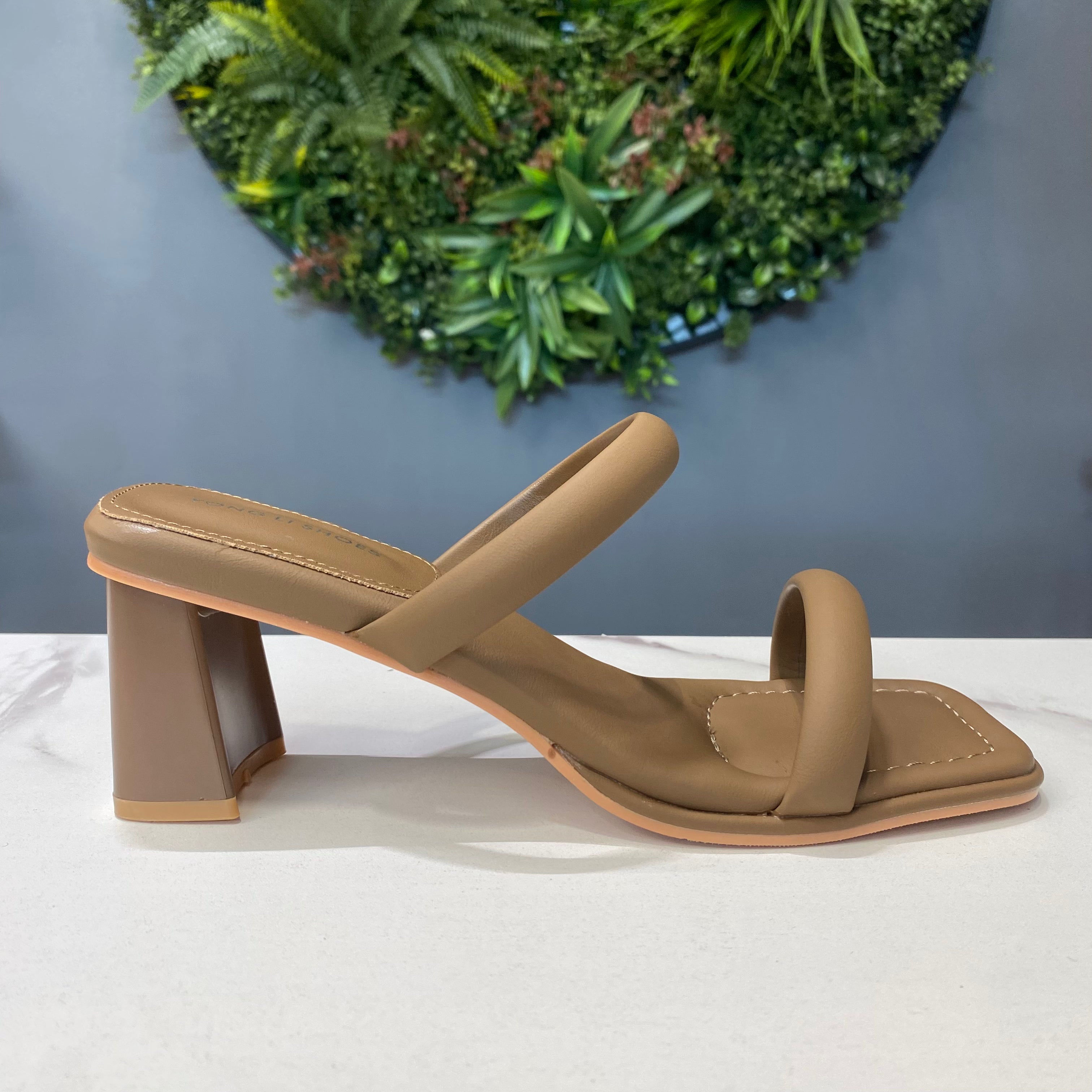ZAZA Samantha – Double Strap Block Heel Sandals