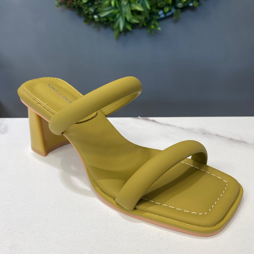 ZAZA Samantha – Double Strap Block Heel Sandals