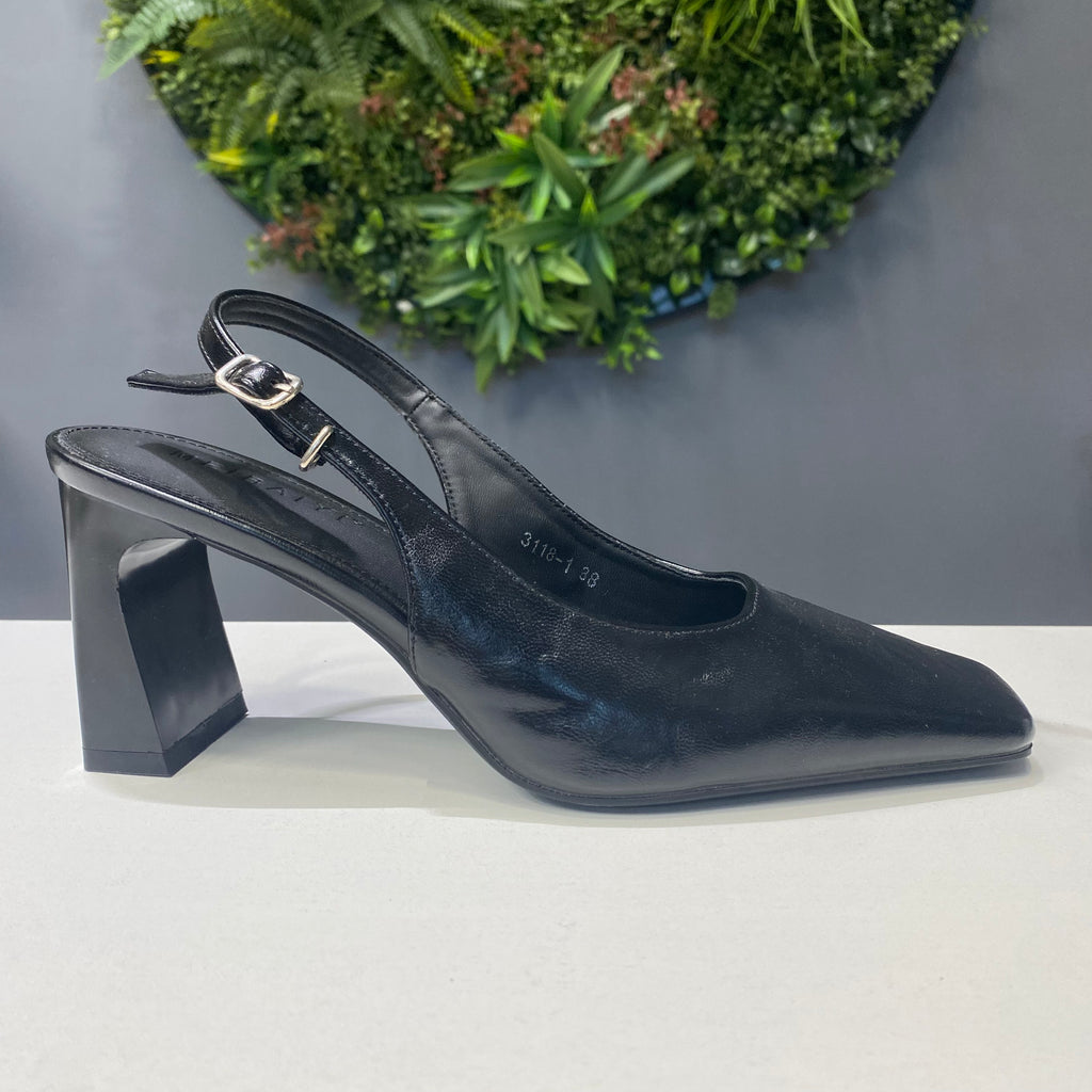 ZAZA Alice – Classic Slingback Block Heels