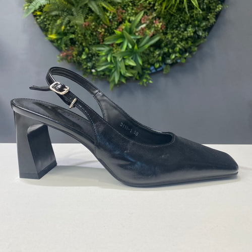 ZAZA Alice – Classic Slingback Block Heels