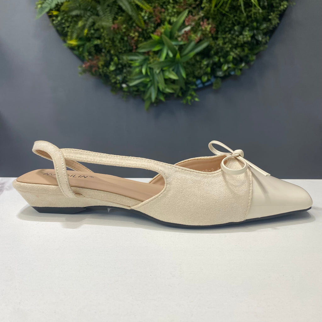 ZAZA Sia – Bow Slingback Ballet Flats