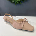 ZAZA Sia – Bow Slingback Ballet Flats