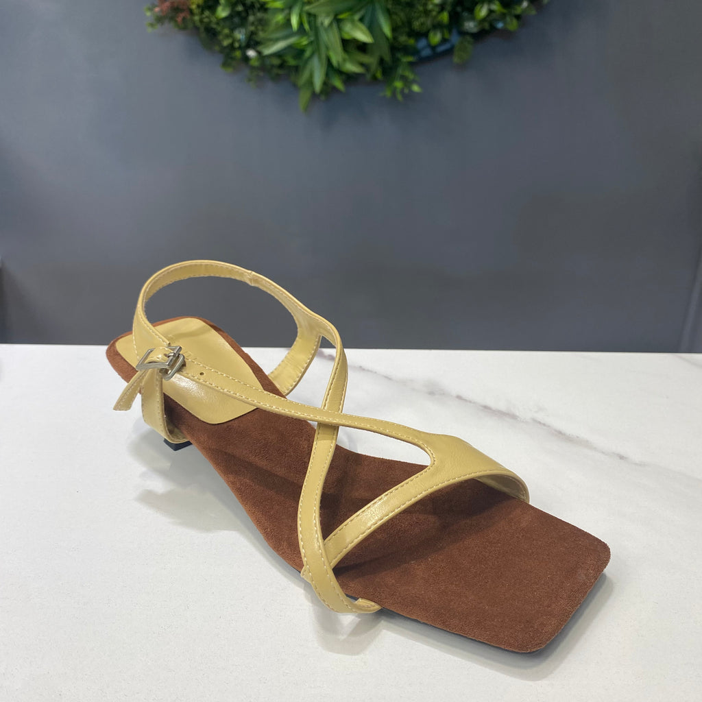 ZAZA Pandora – Minimal Cross Strap Sandals