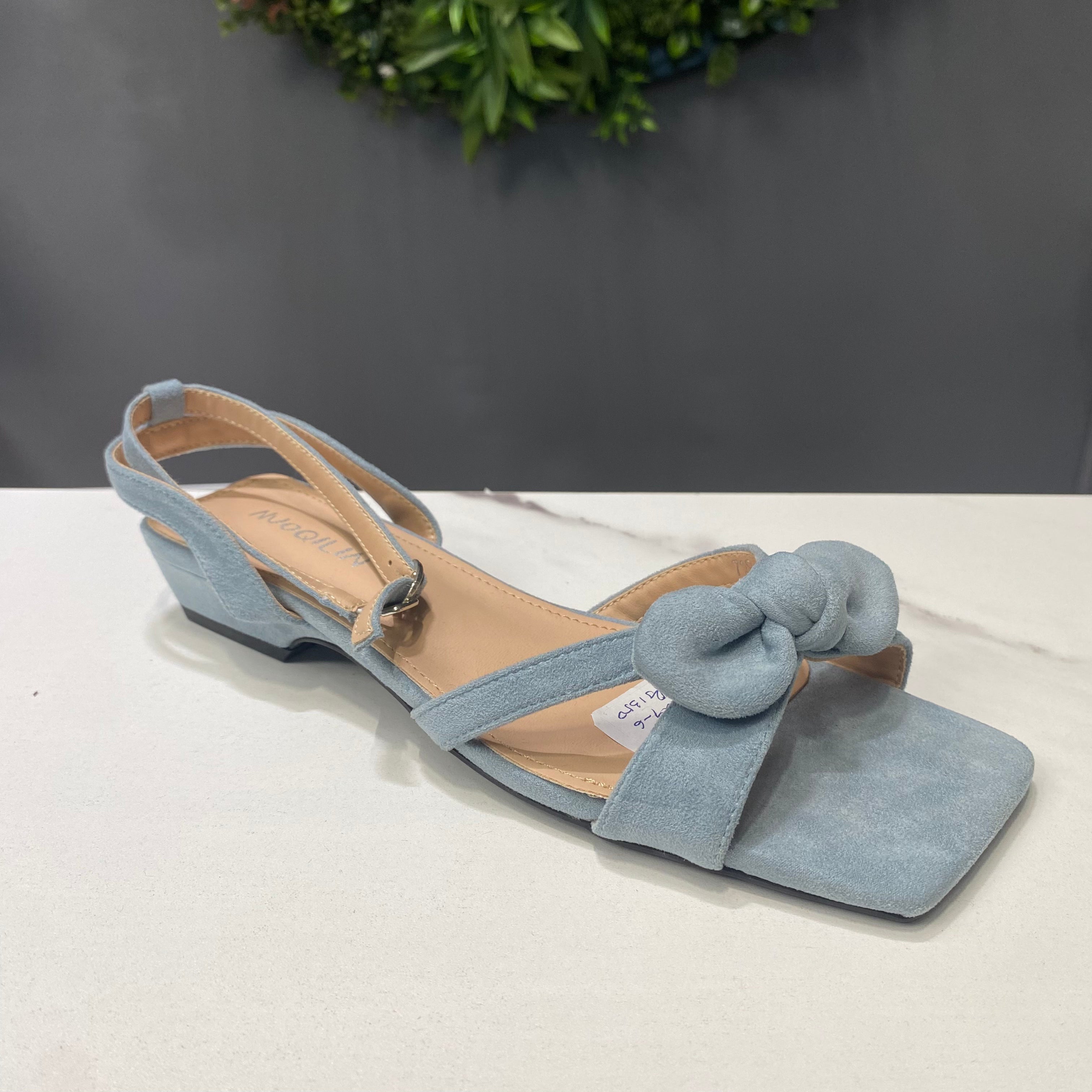 ZAZA Ruby – Bow Detail Flat Sandals