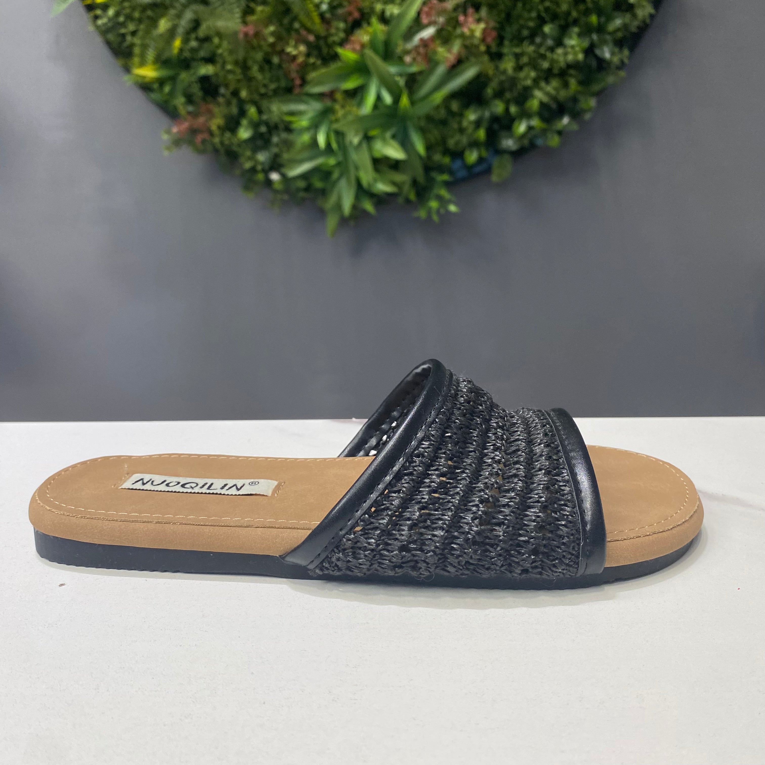 ZAZA Adele – Woven Comfort Slide Sandals