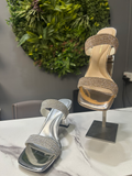 ZAZA Celeste Crystal Mule Heel