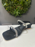 ZAZA Aria Crystal Heel Sandals