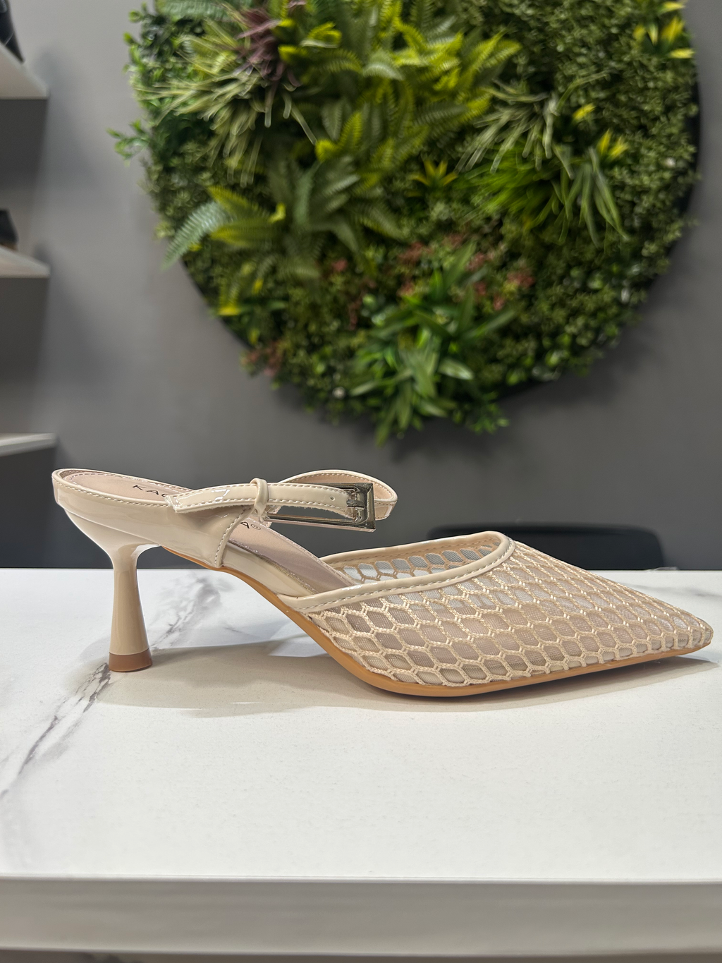 ZAZA Sienna Mesh Heel Sandals