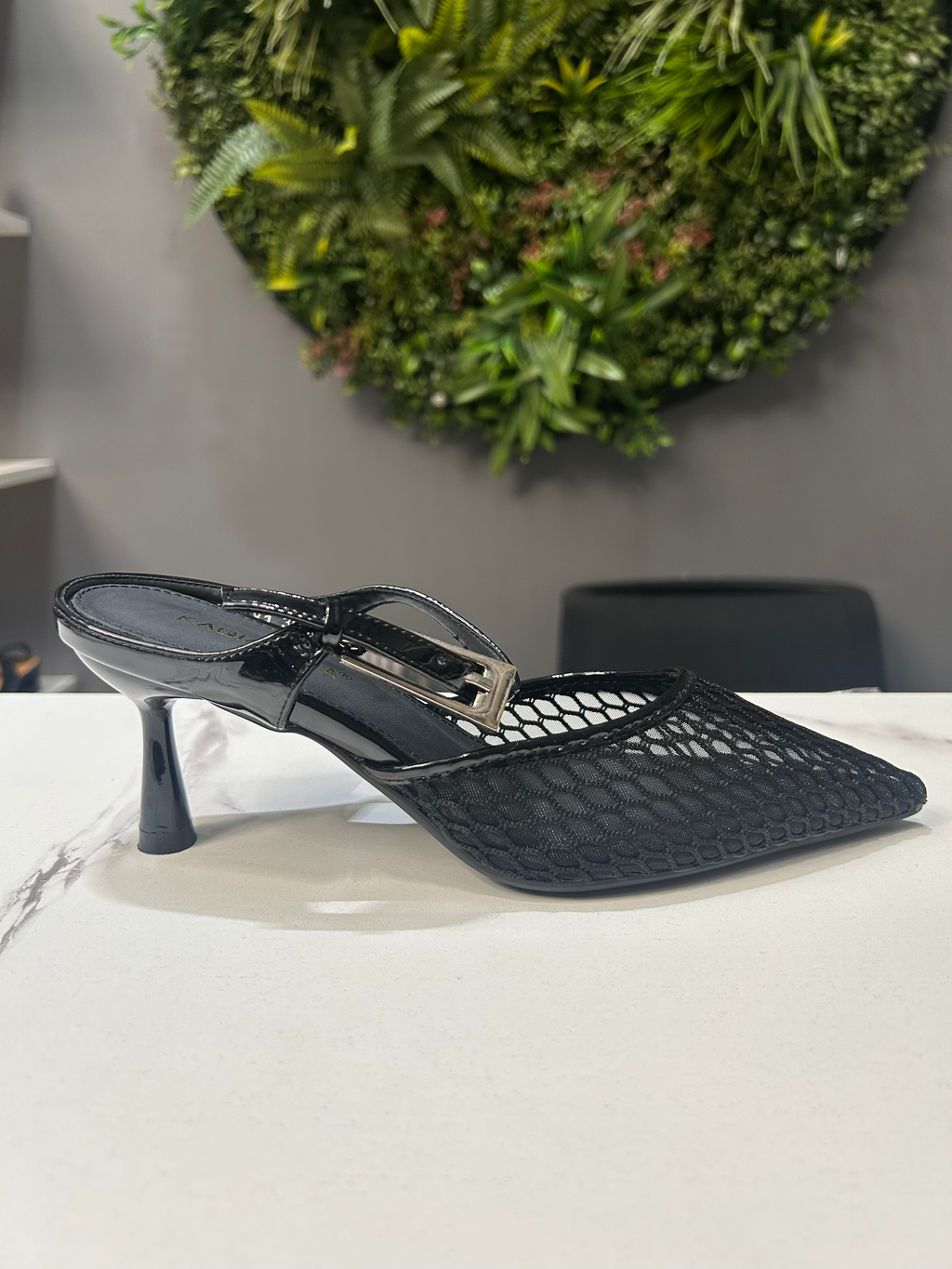 ZAZA Sienna Mesh Heel Sandals