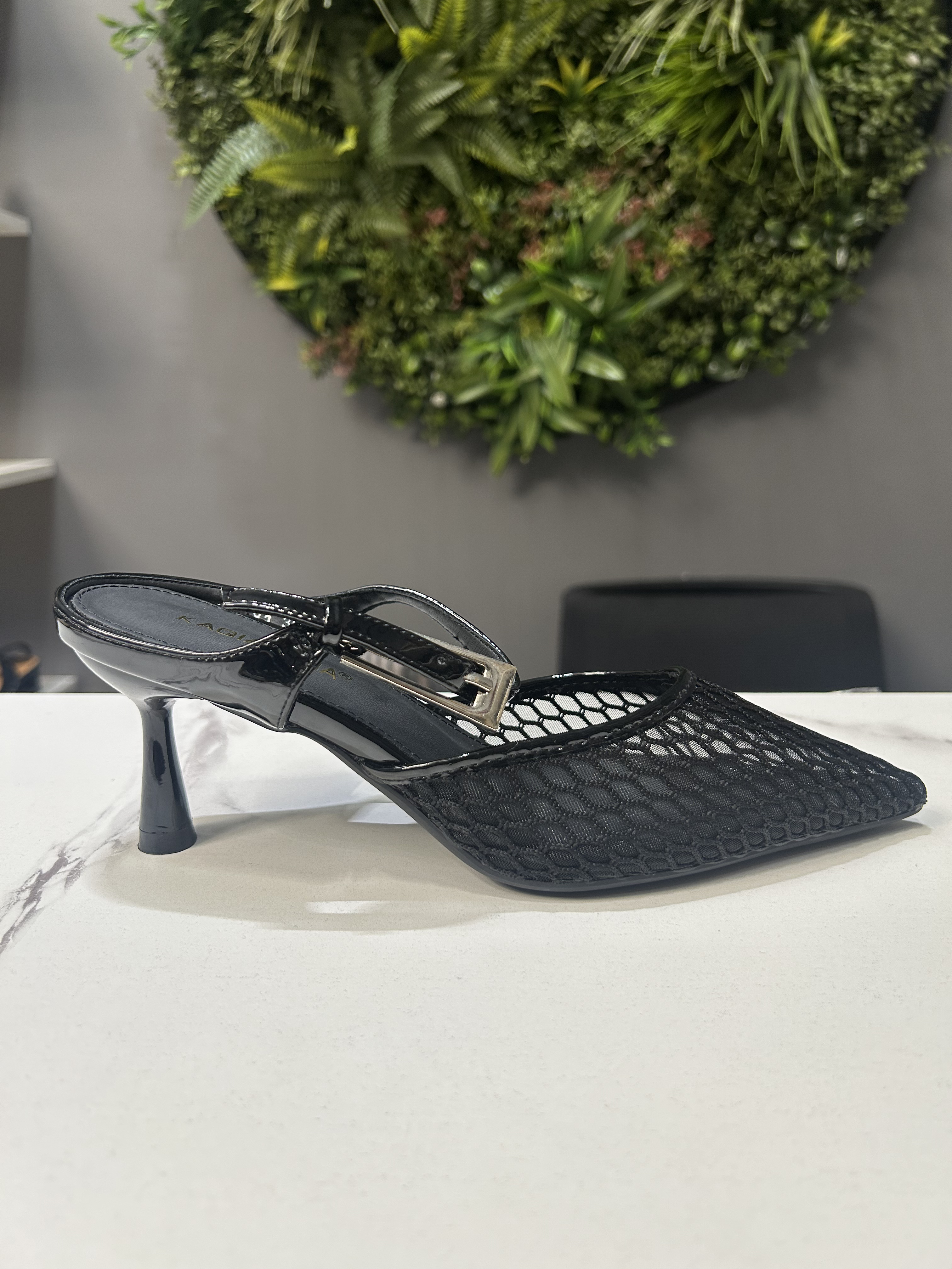 ZAZA Sienna Mesh Heel Sandals